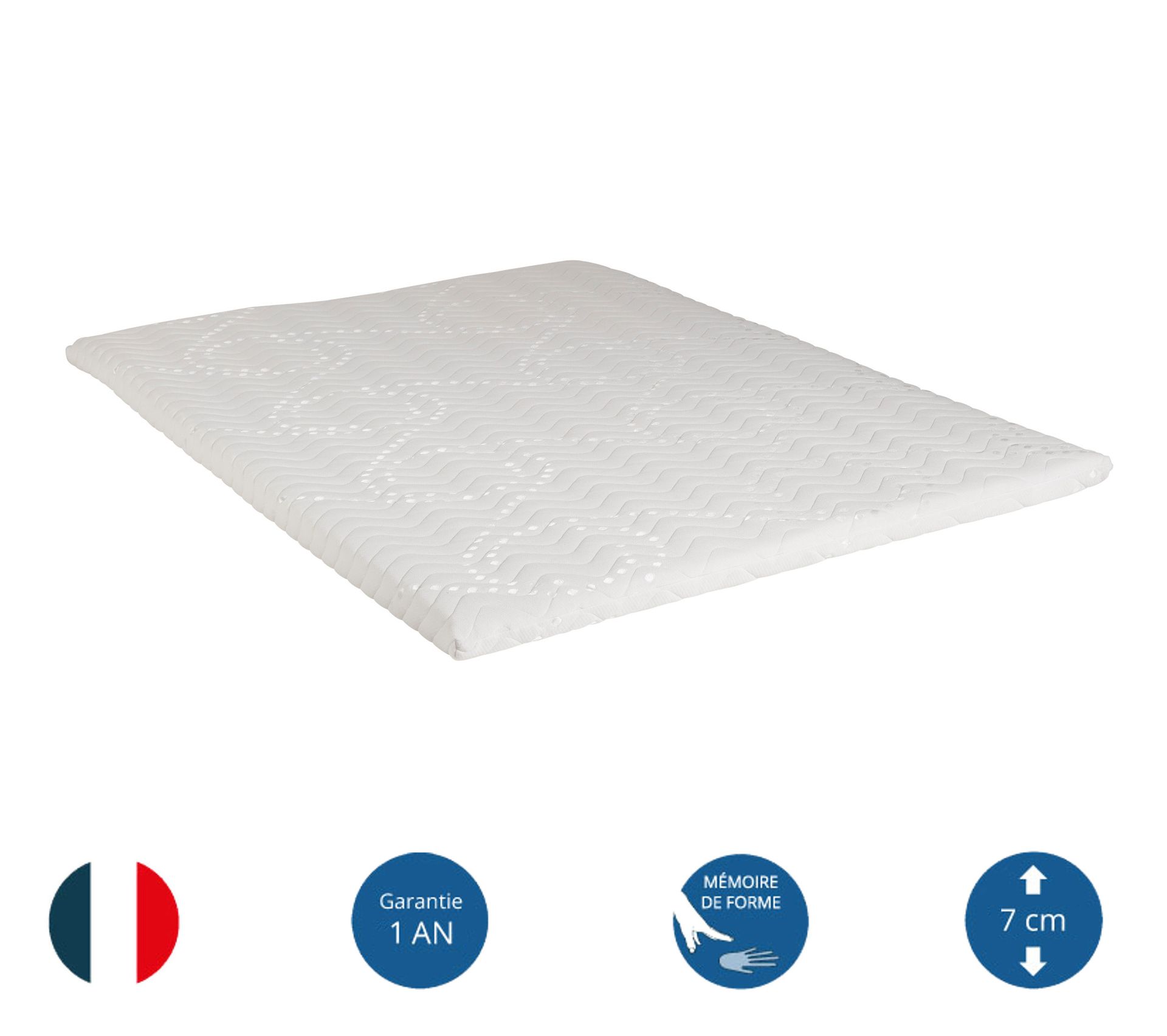 surmatelas à mémoire de forme 120x190