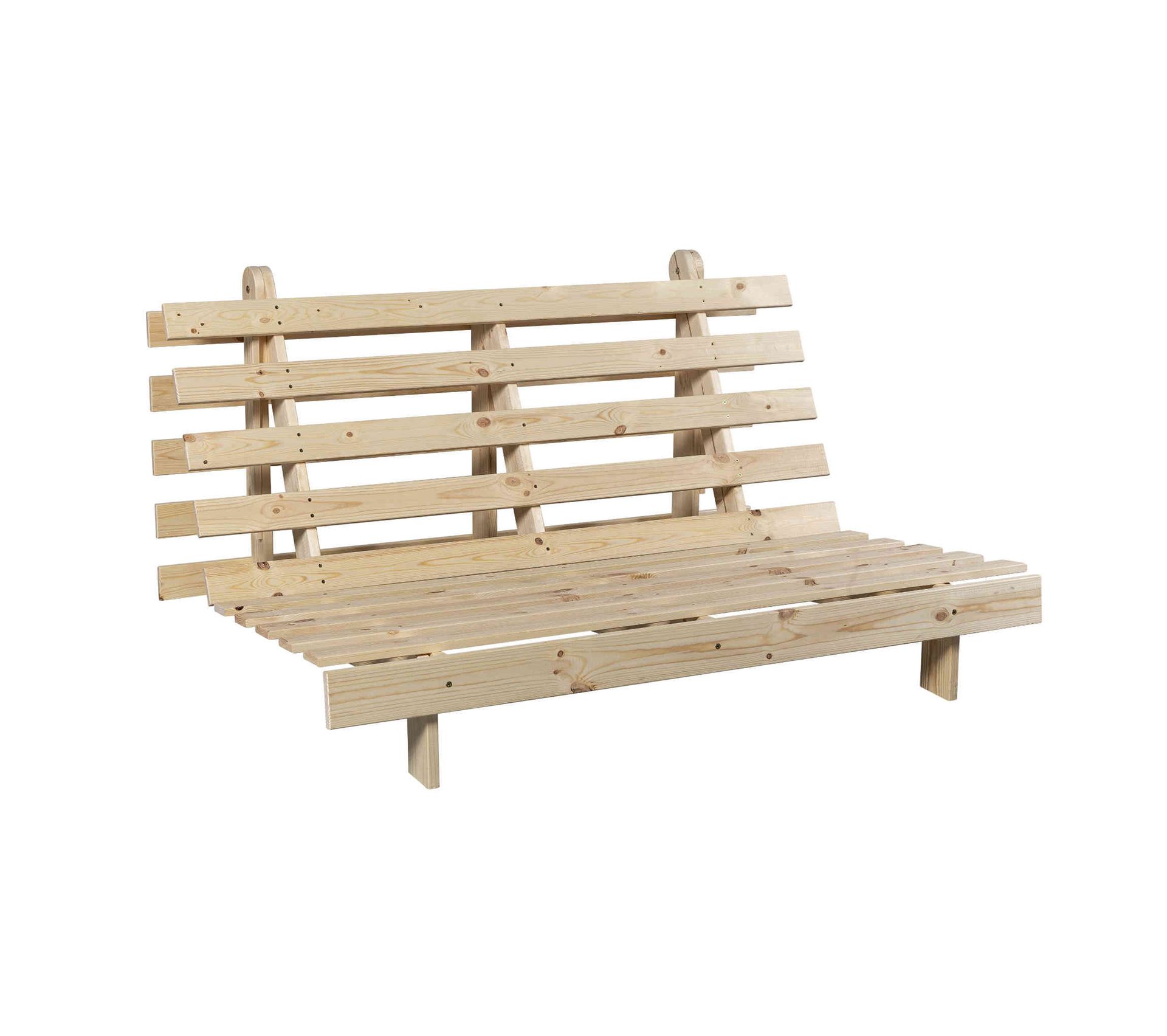 Banquette Futon Avec Matelas Latex Soutien Ferme 90x200 1 Personne