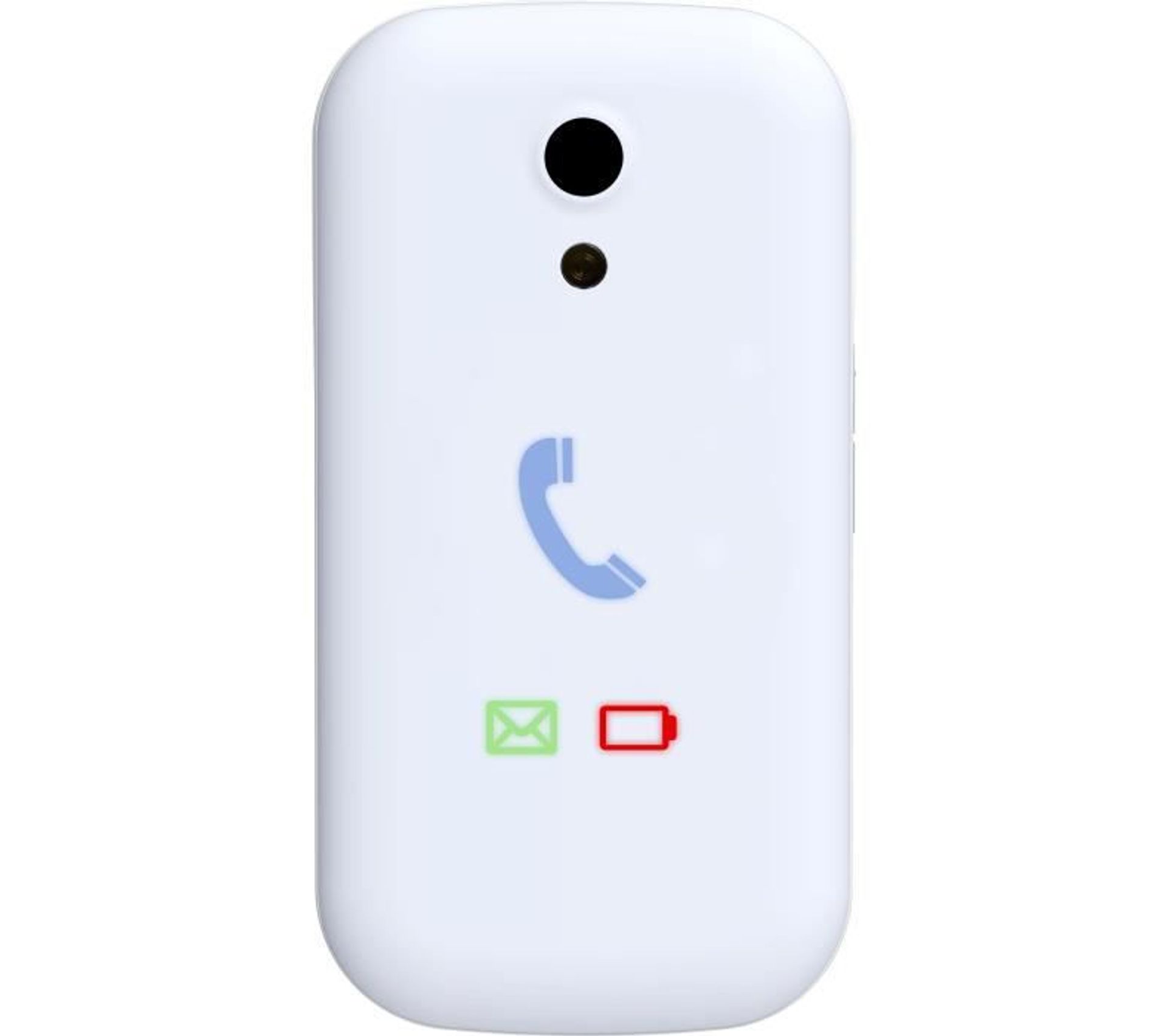 Telephone Portable A Clapet S28 Debloque 2g Blanc Telephone Senior But