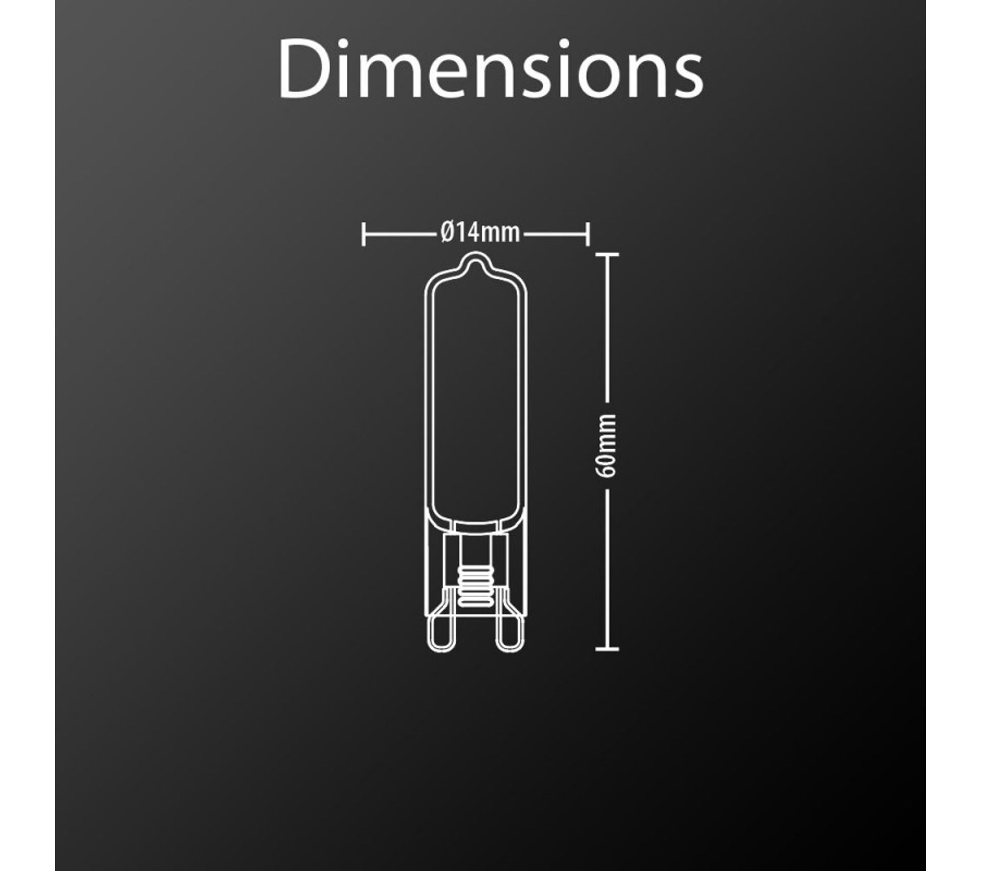 Ampoule Retroled, Culot G9, 3,7w Cons. (450 Lumens), Lumière Blanche