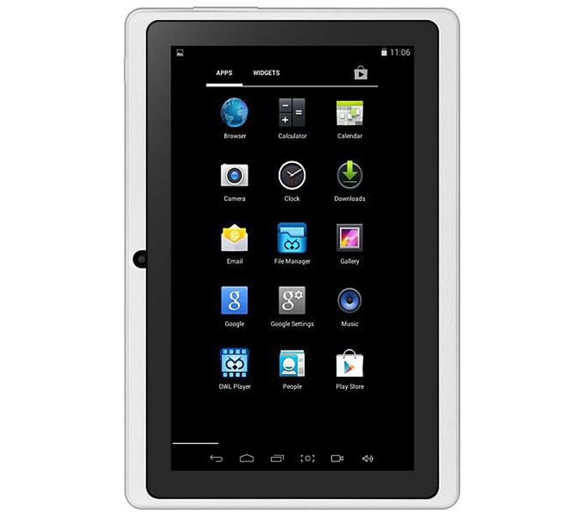 Tablette Tactile 7 Pouces Quad Core Caméra Flash Android Micro Sd Usb