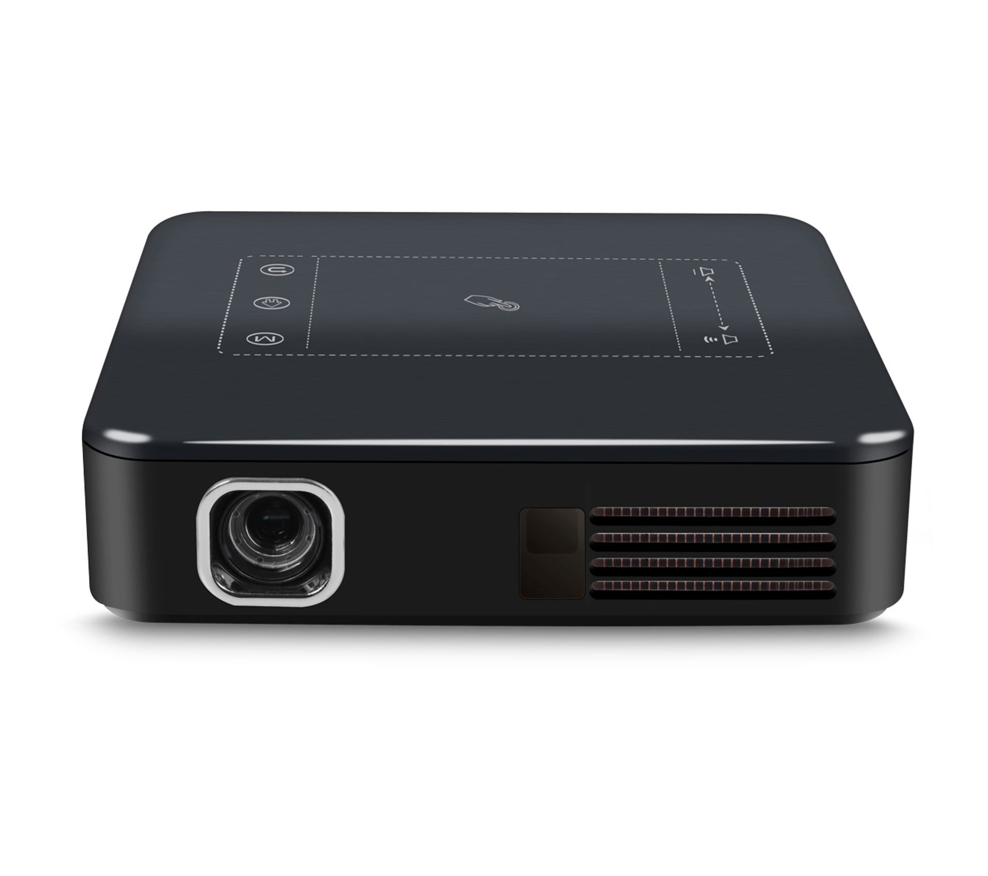 Mini Vidéoprojecteur Bluetooth Android 7.1.2 2 Go + 16 Go Sans Fil Hdmi