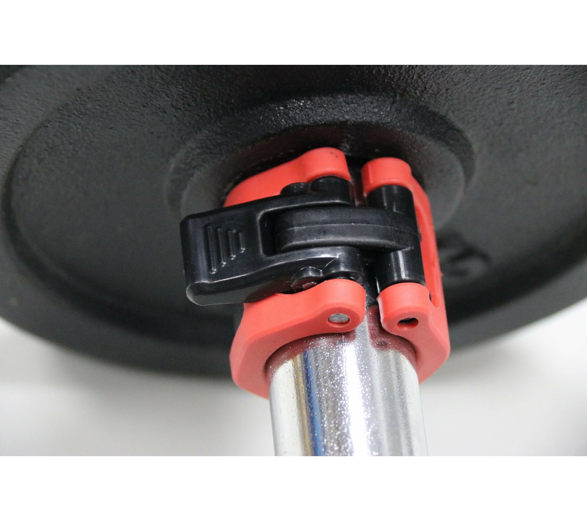 Set Barre + Haltère 93 Kg Tout Inclus ( Barres, Disques, Stoppers