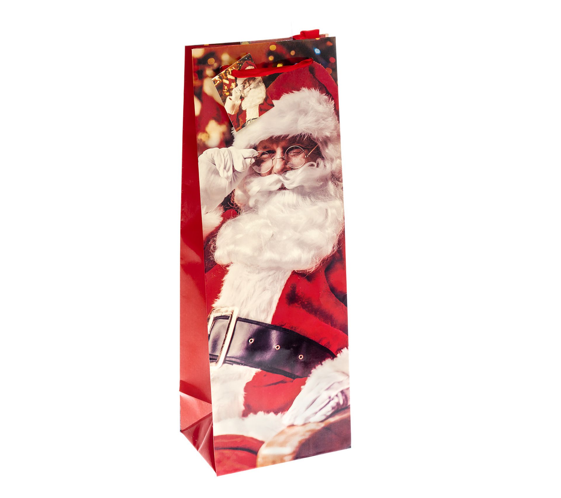 6 Sacs Cadeaux Hiver Noël - Format Large 26,5x14x33cm - Motif Ski & Luge - Parfaits Pour Jeux De Société