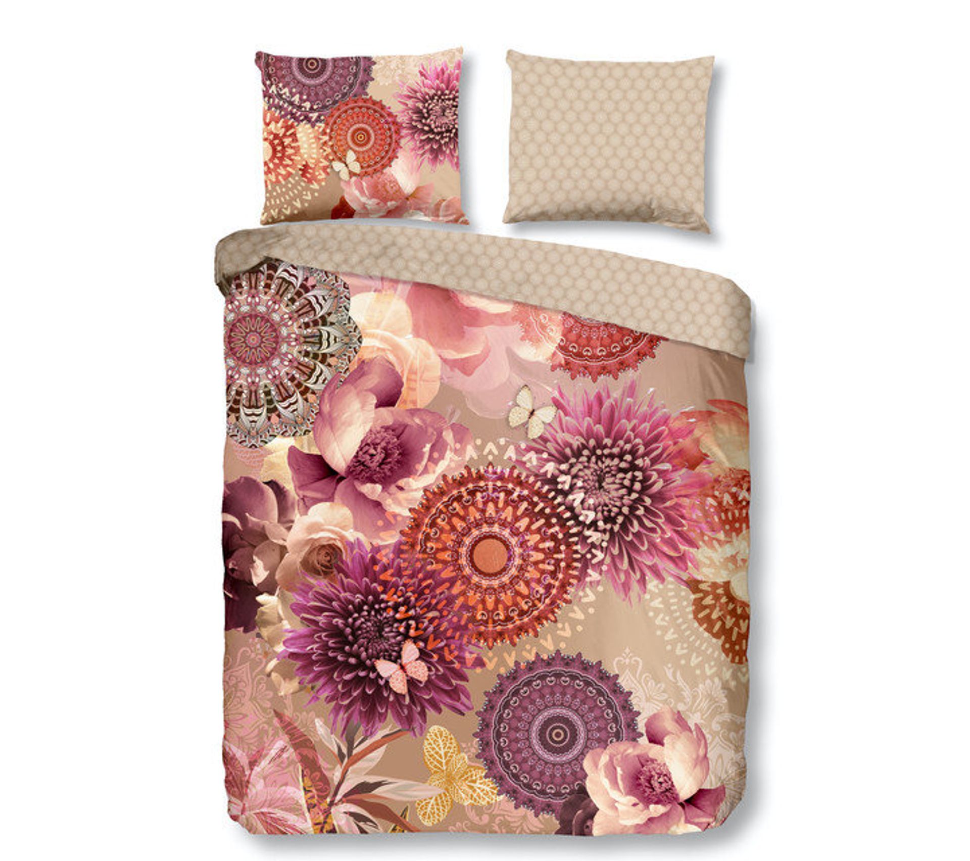 Parure De Lit Violetta 200 200 Housse De Couette Parure De Lit But