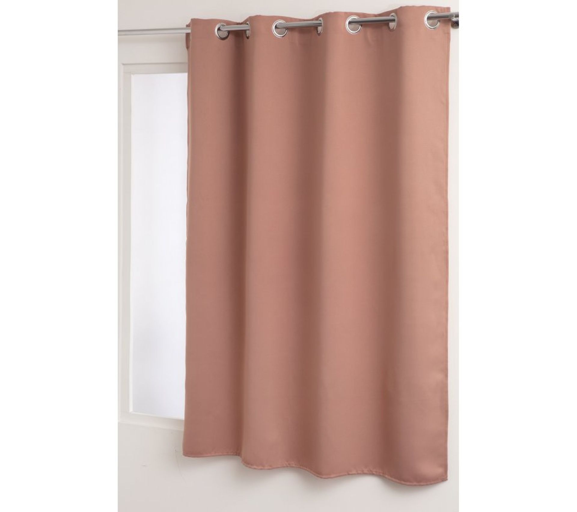 rideau rose occultant