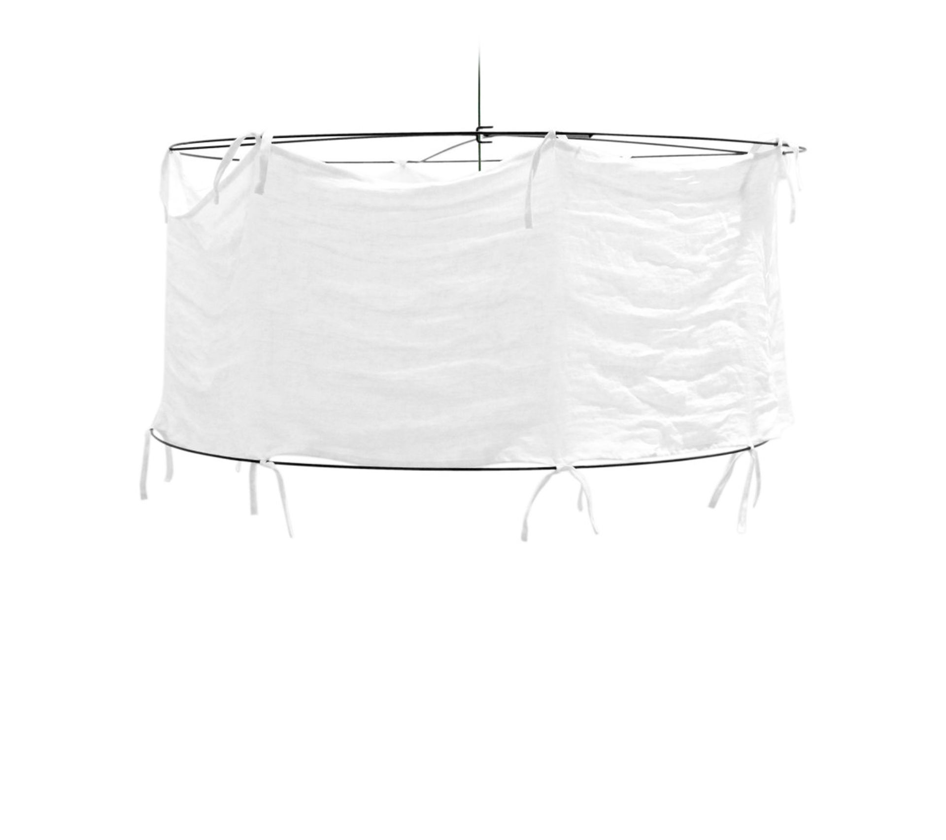 Loan Abat Jour En Lin Naturel 100 Cm Couleur Blanc Abat Jour Accessoire Luminaire But