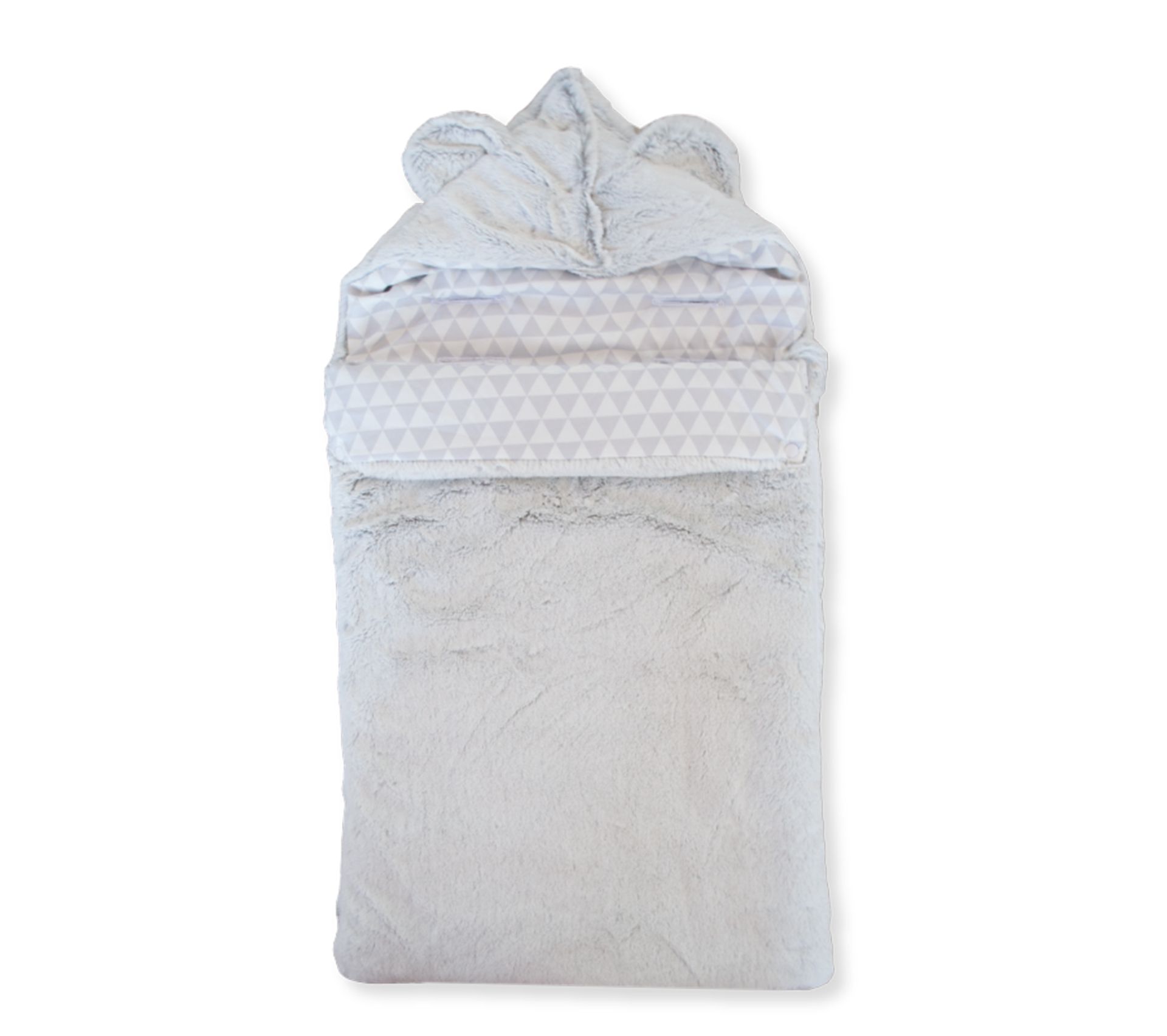Nid D Ange Little Bear 80 Cm Gris Blanc Linge De Lit Textile Lit Bebe But