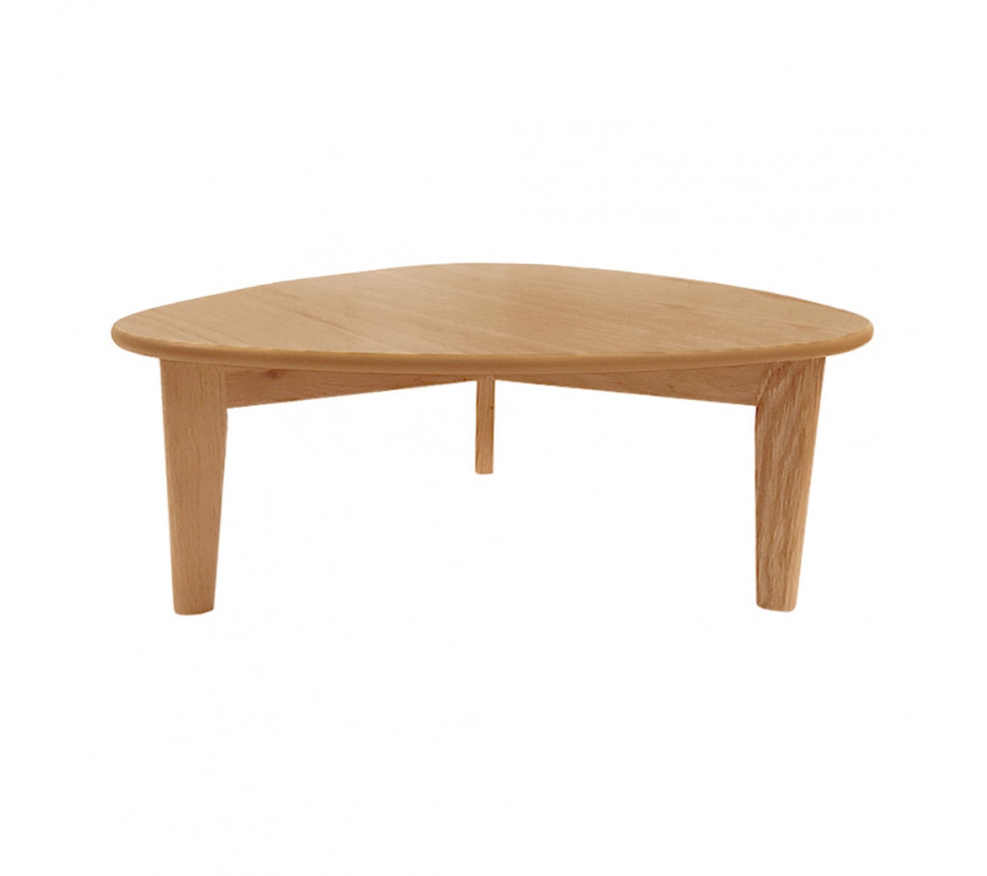 Table Basse Triangulaire Avec Placage En Chêne Murffy 5058 Table