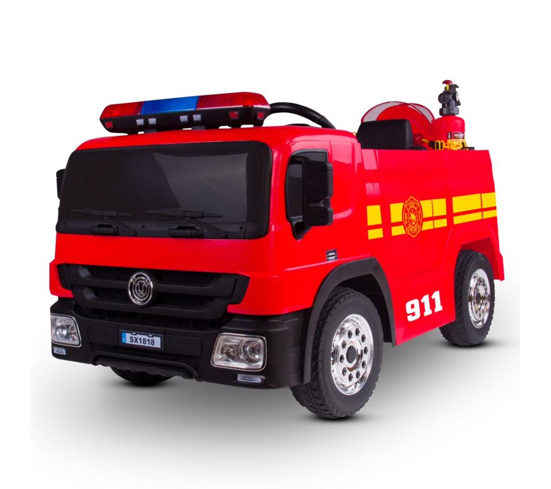 LG Electronics Camion de Pompiers Rouge 30 cm