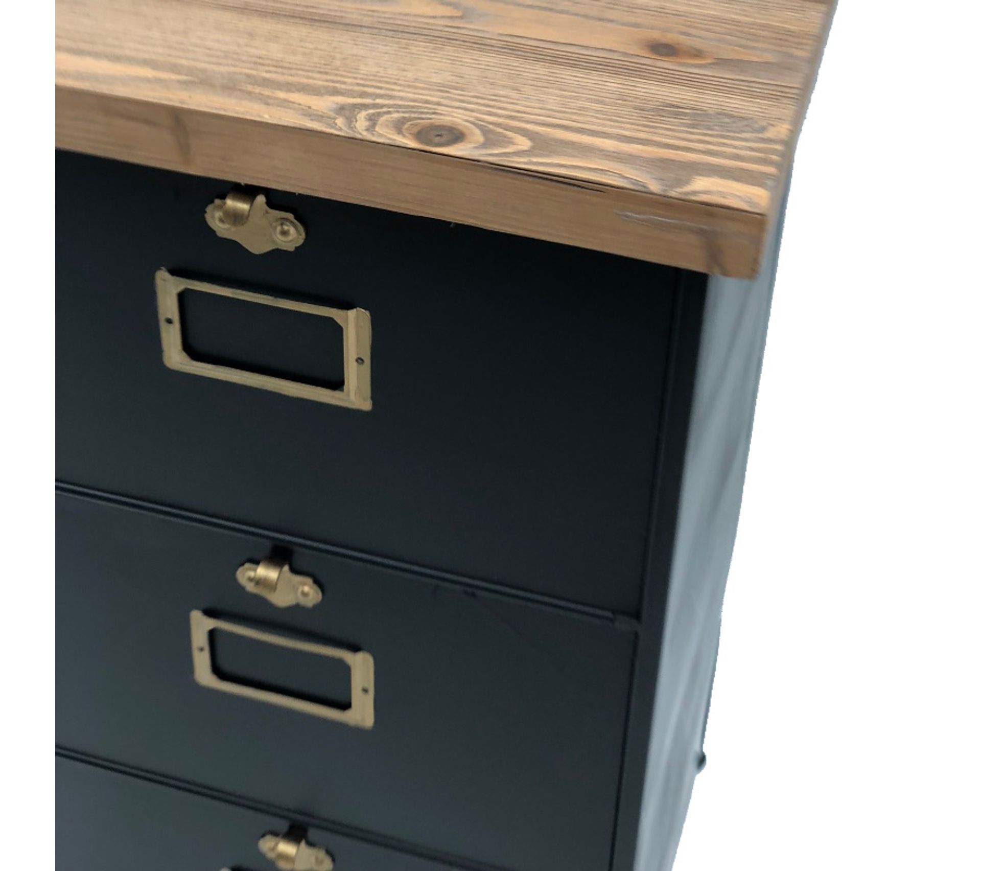 Meuble Colonne Armoire Semainier Industriel Métal 63 Cm X 45 Cm