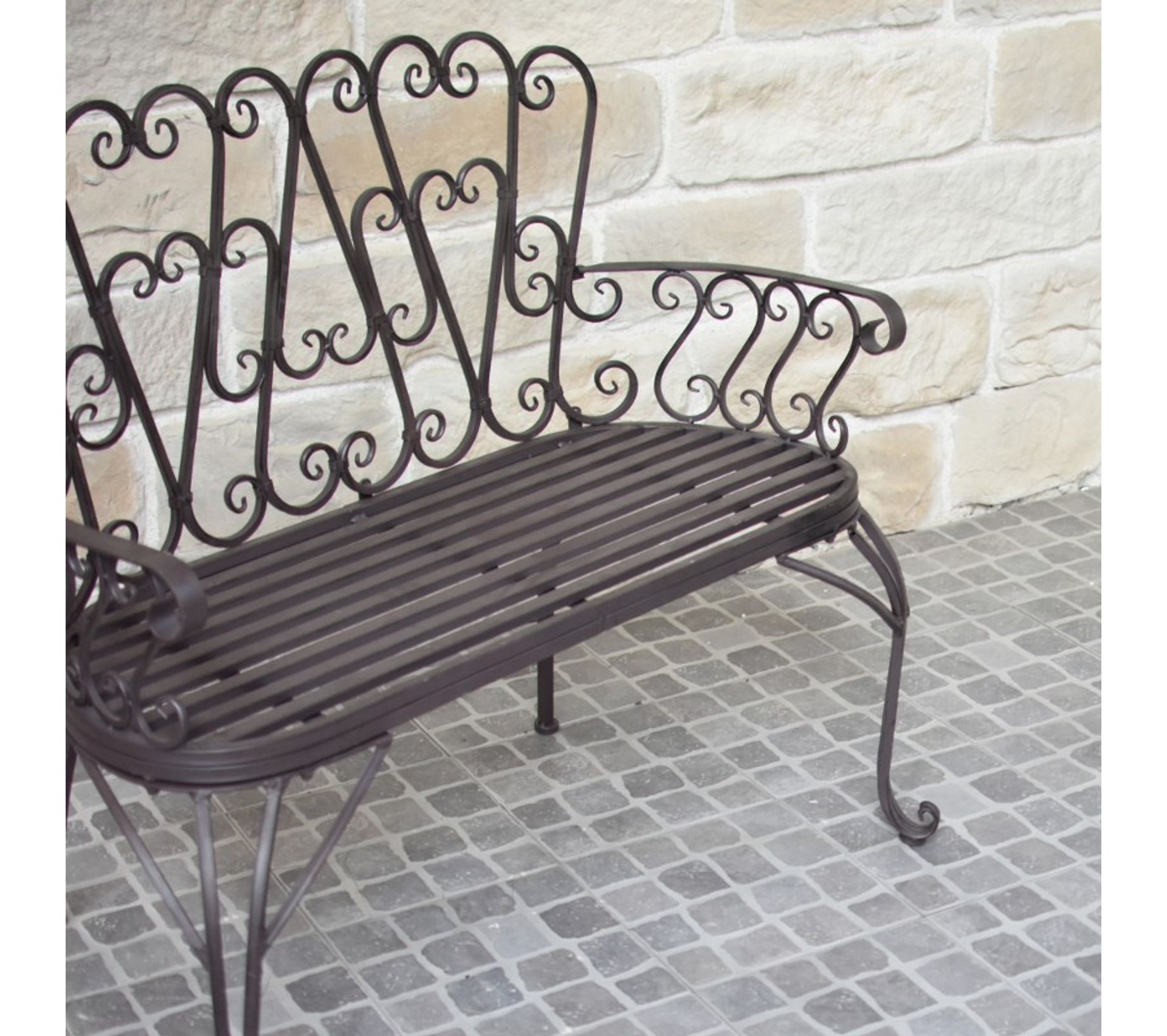 Banc De Jardin D Occasion Le Bon Coin Banc De Jardin Fer 105 Cm - Chaise - Banc - Tabouret de jardin BUT