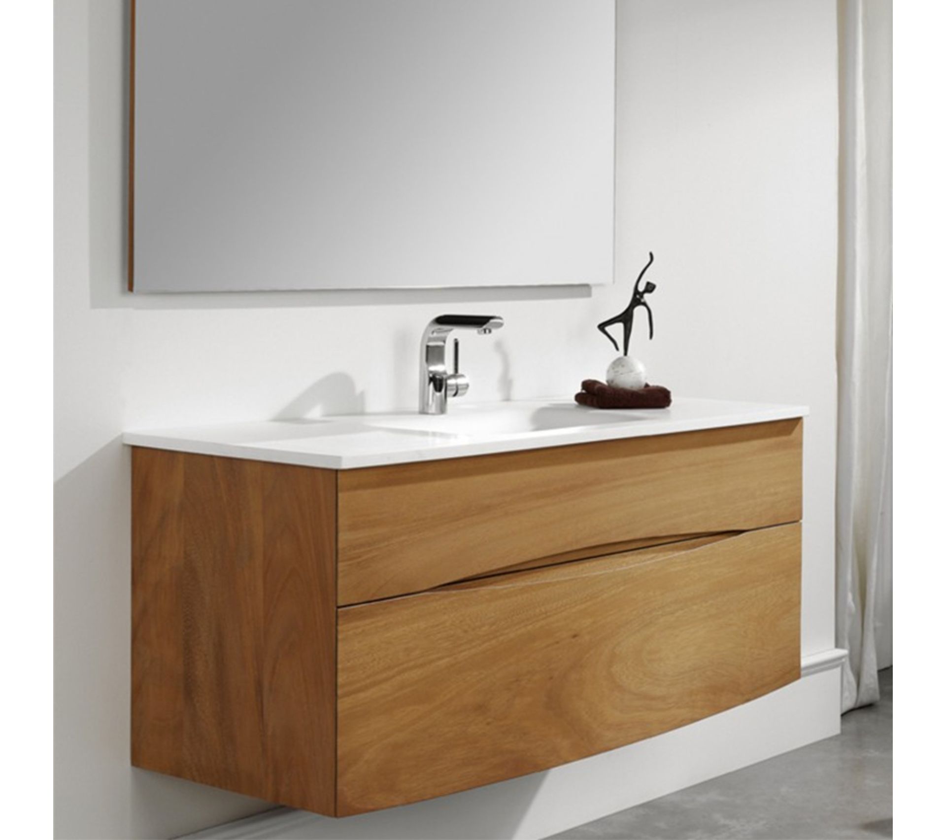 meuble suspendu vasque