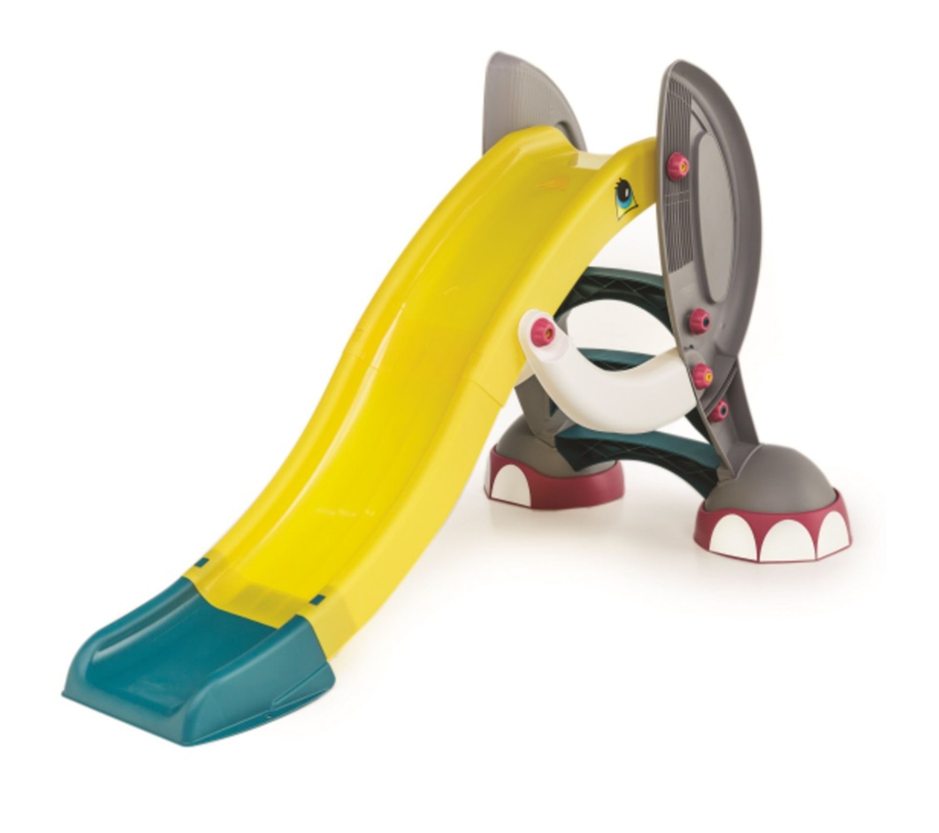 Elephant Xxl Grand Toboggan Autoportant De Jardin Glisse 200 Cm