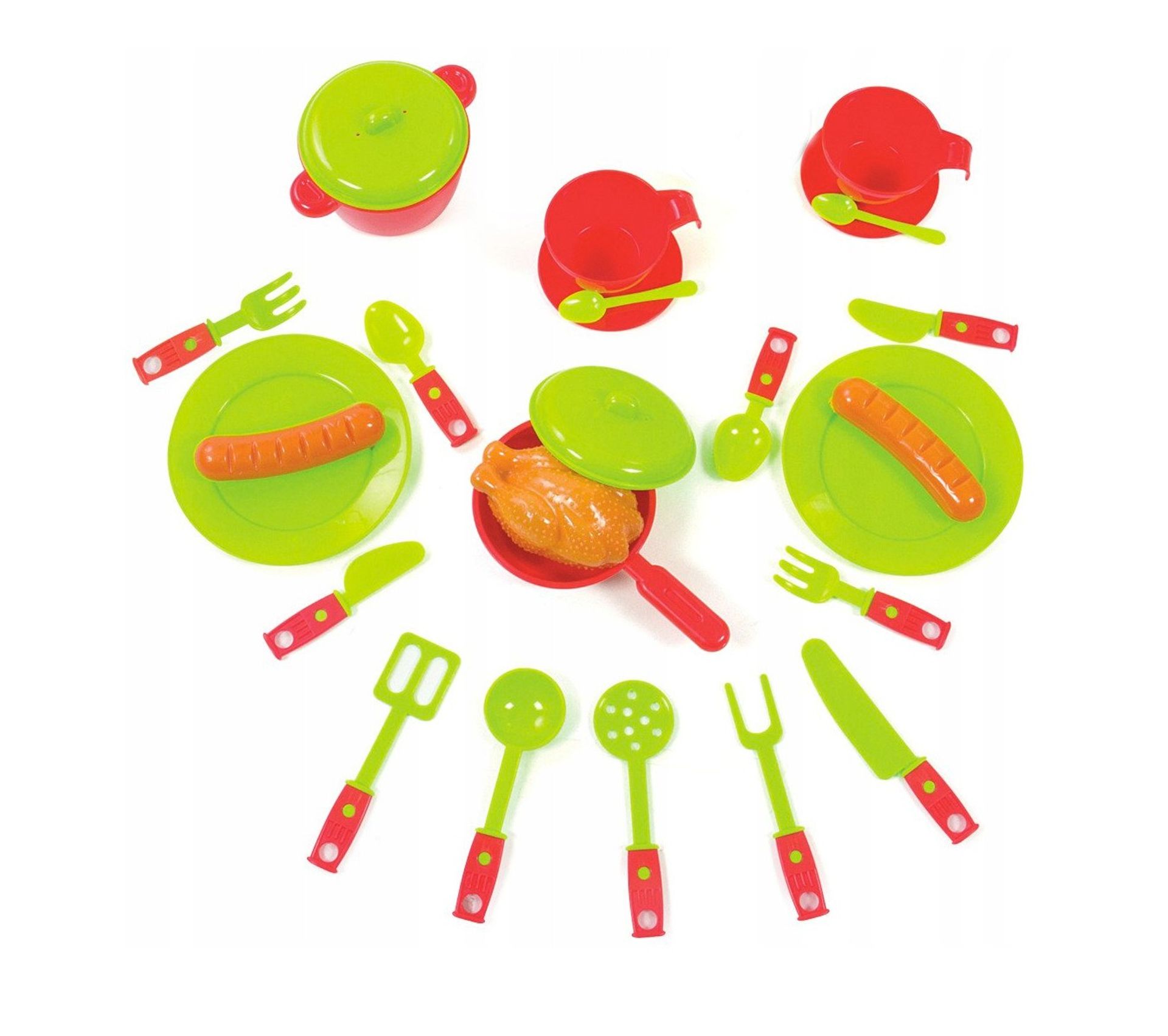 Cook Dinette Cuisine Grand Taille 26 Accessoires Pour Enfant Jeux D Imitation But