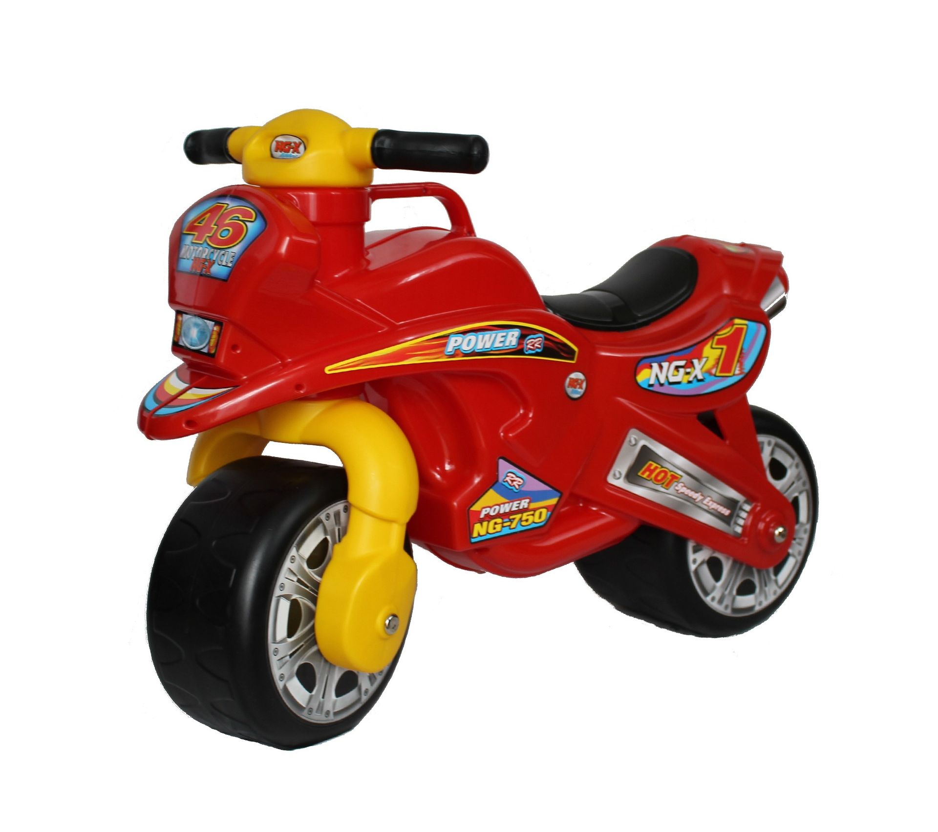 Zac Porteur Moto De Course Pour Enfant Draisienne Rouge Porteur Bebe Chariot Bebe But