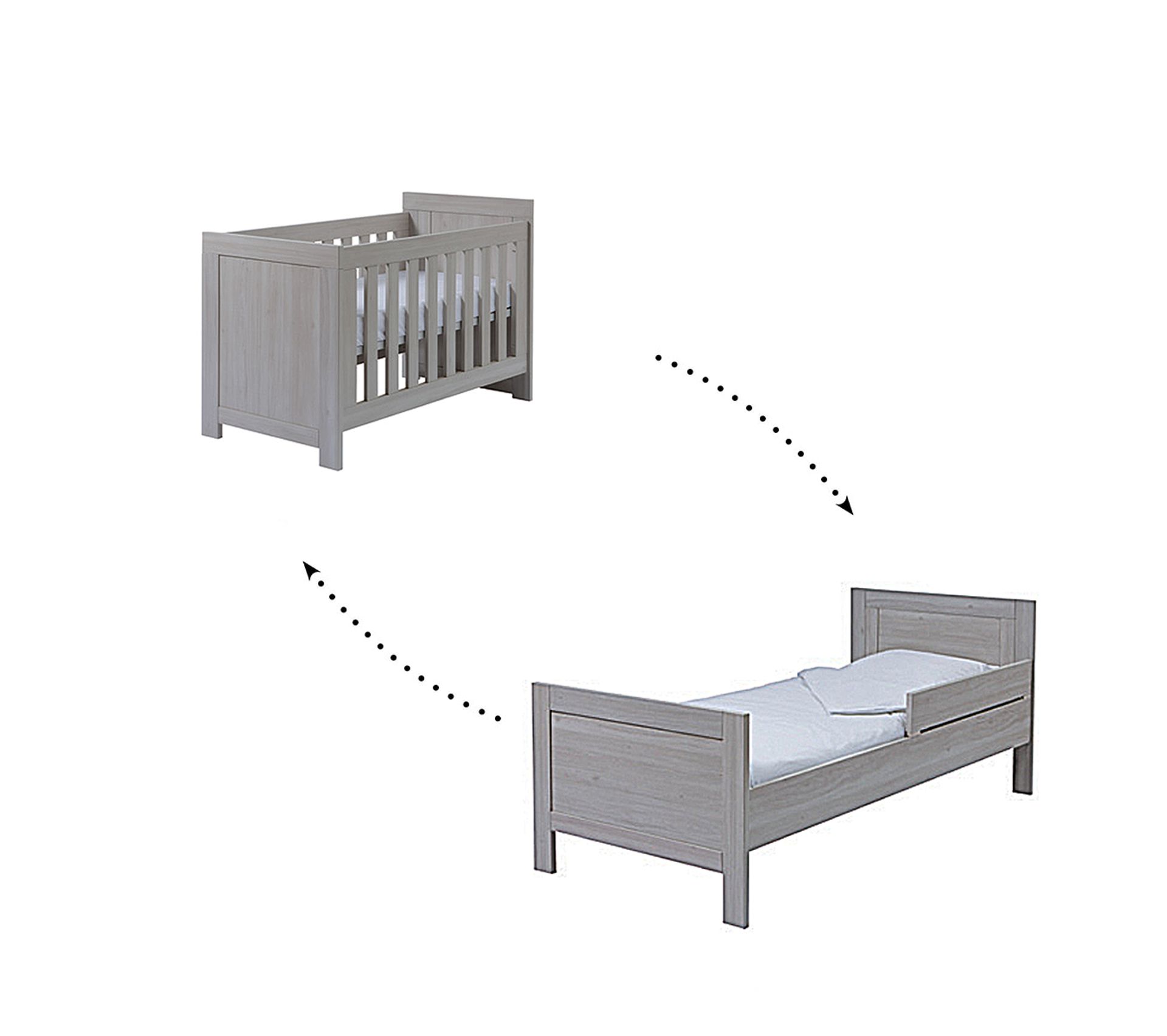 Reducteur De Lit Bebe Transformable En Tour De Lit Gris Anthracite Fabrication Europeenne Literie Et Linge De Maison Ameublement Et Decoration Napravi Rs