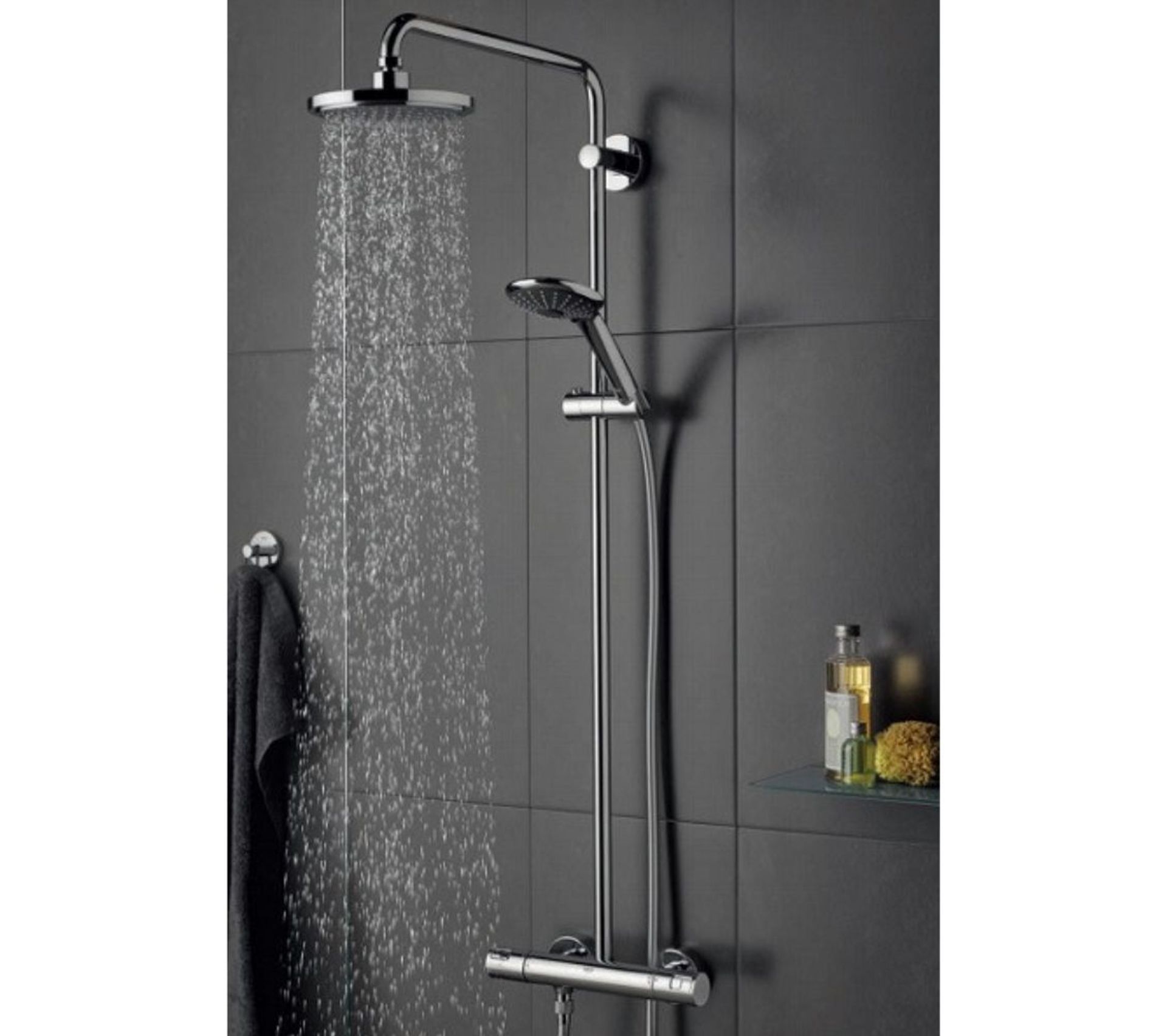 Grohe Colonne De Douche Thermostatique Vitalio Start System 210 Avec