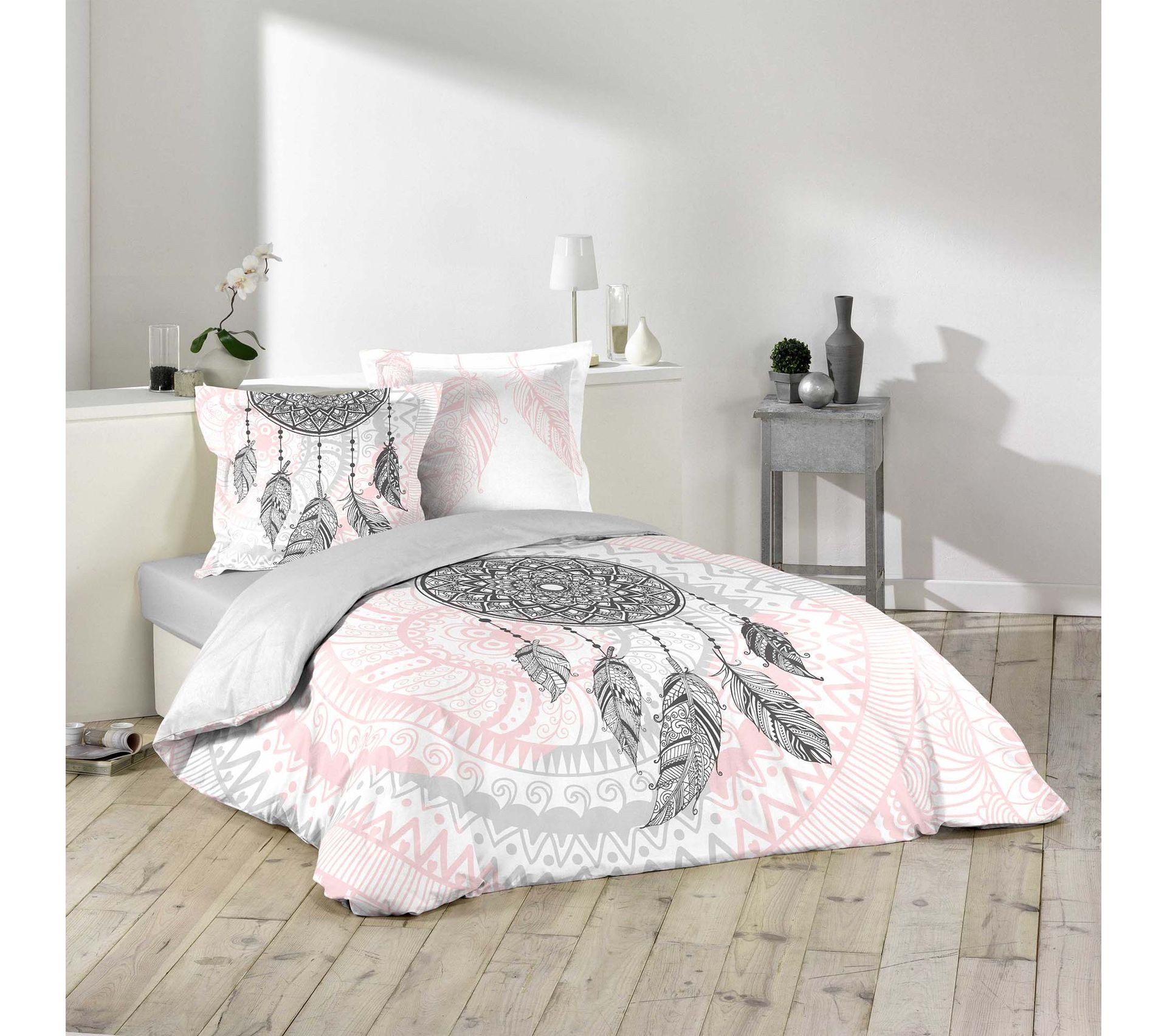 Housse De Couette Anti-acariens 200x200cm - Hypoallergénique, Lavable 95°C, Douce Et Légère, Certifiée Oeko-Tex