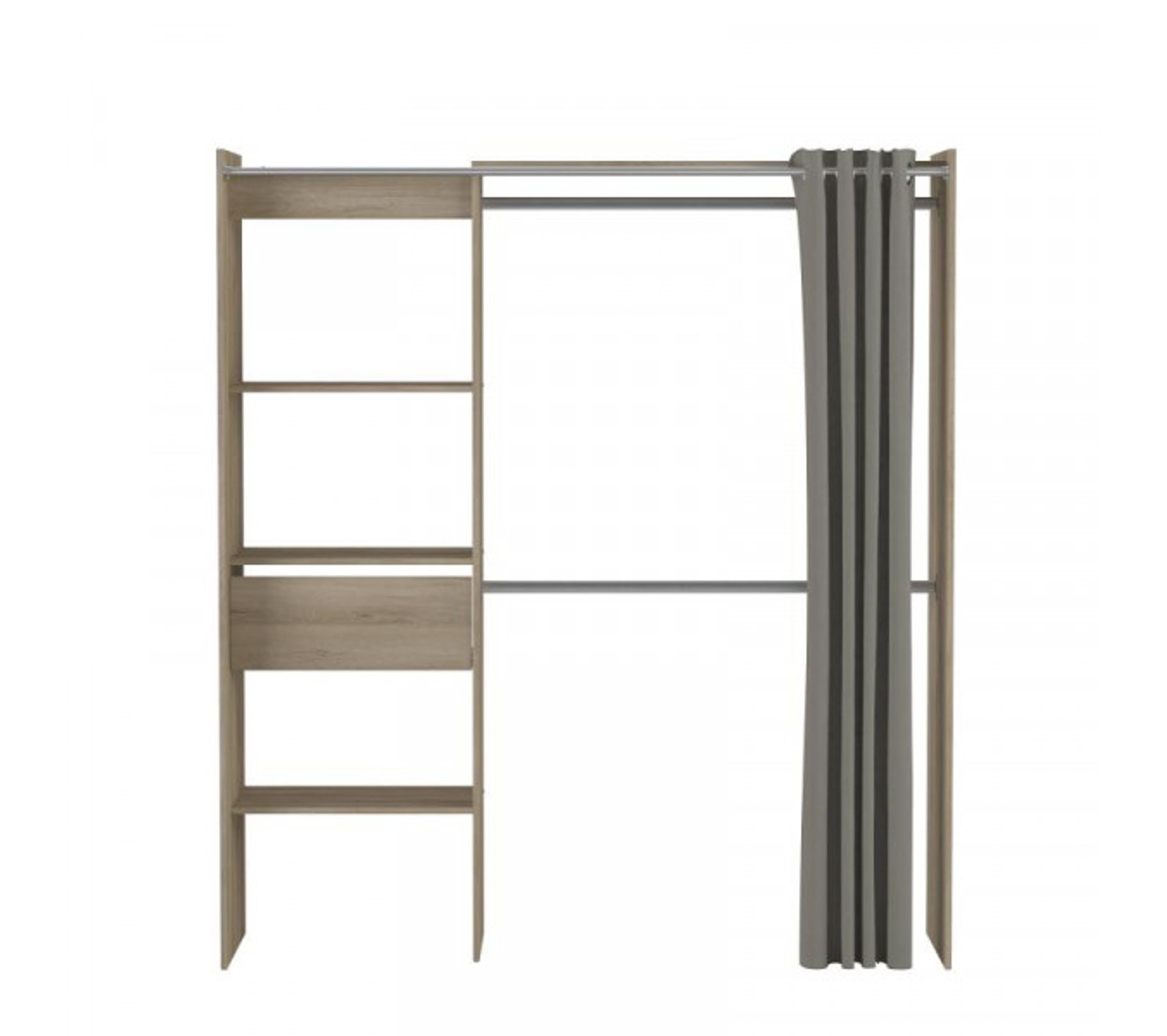 Aménagement Dressing Extensible Chêne Ara Kit dressing BUT