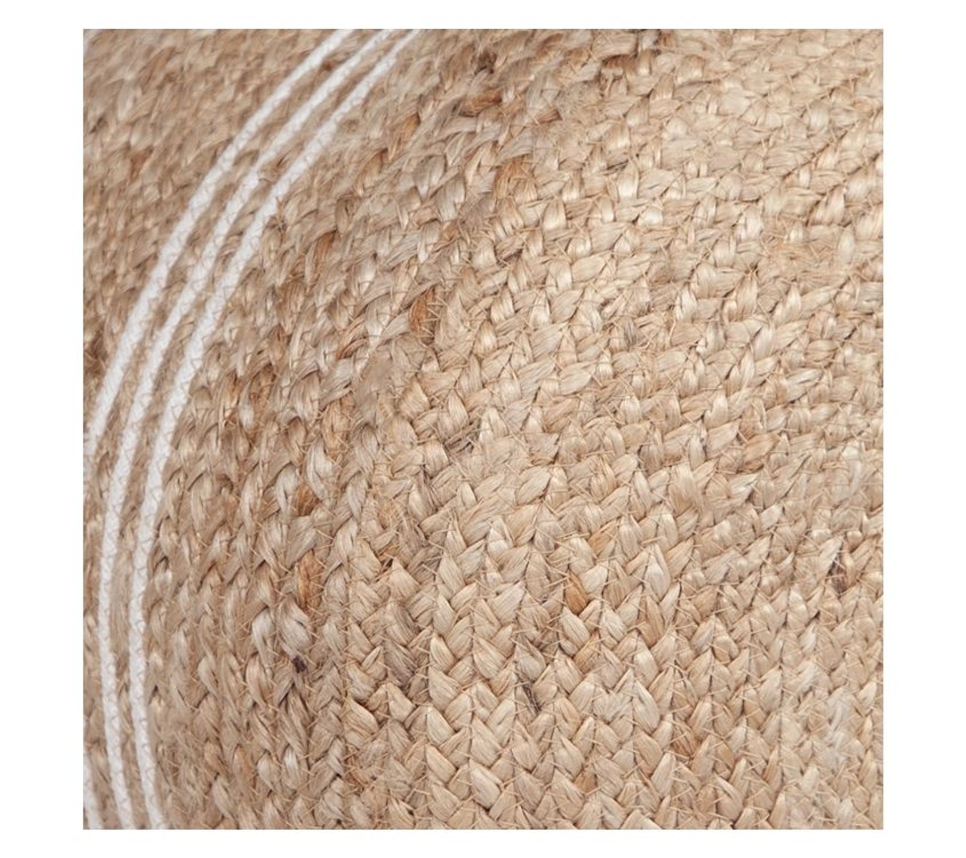 Pouf Roanne En Jute Pouf Poire BUT