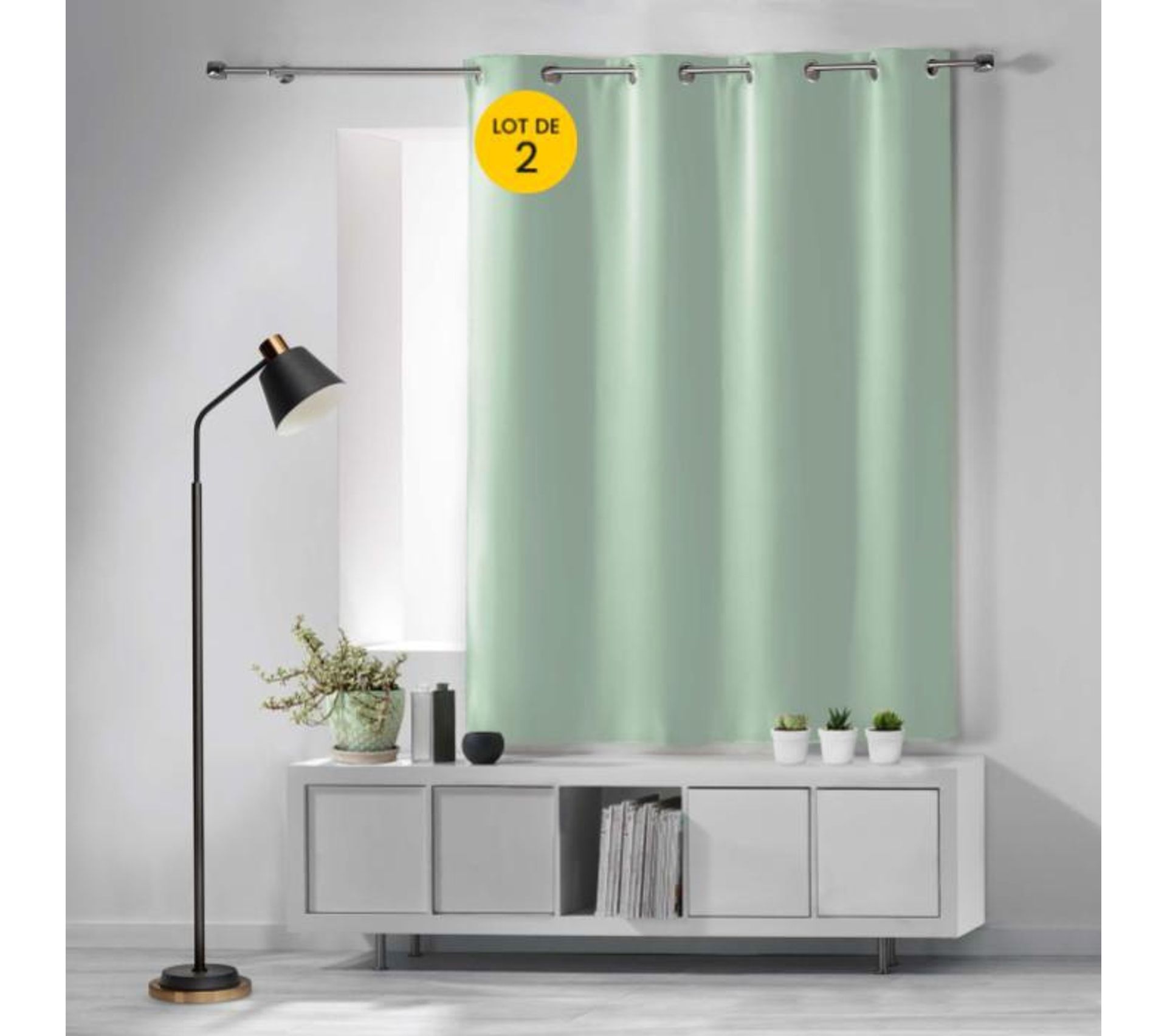 Rideaux Occultants Pour Camping-car - Lot De 2, Gris Foncé 84x76 Cm - Isolation Thermique Et Intimité