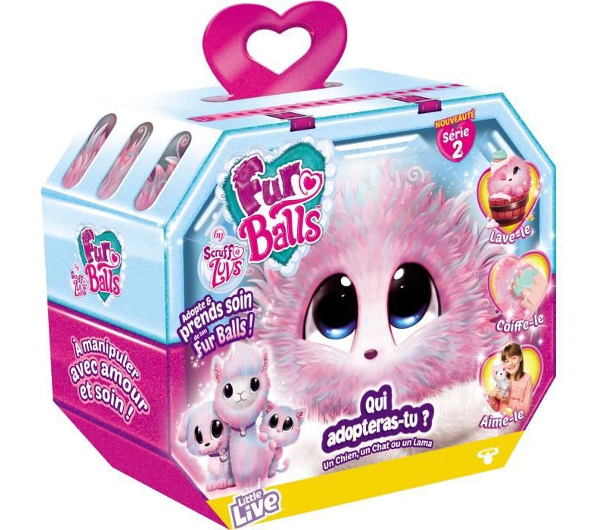 Dujardin – Fur Ball Fantasy – Boule De Poils Magique – Dragon, Licorne Ou Griffon – Dès 3 Ans
