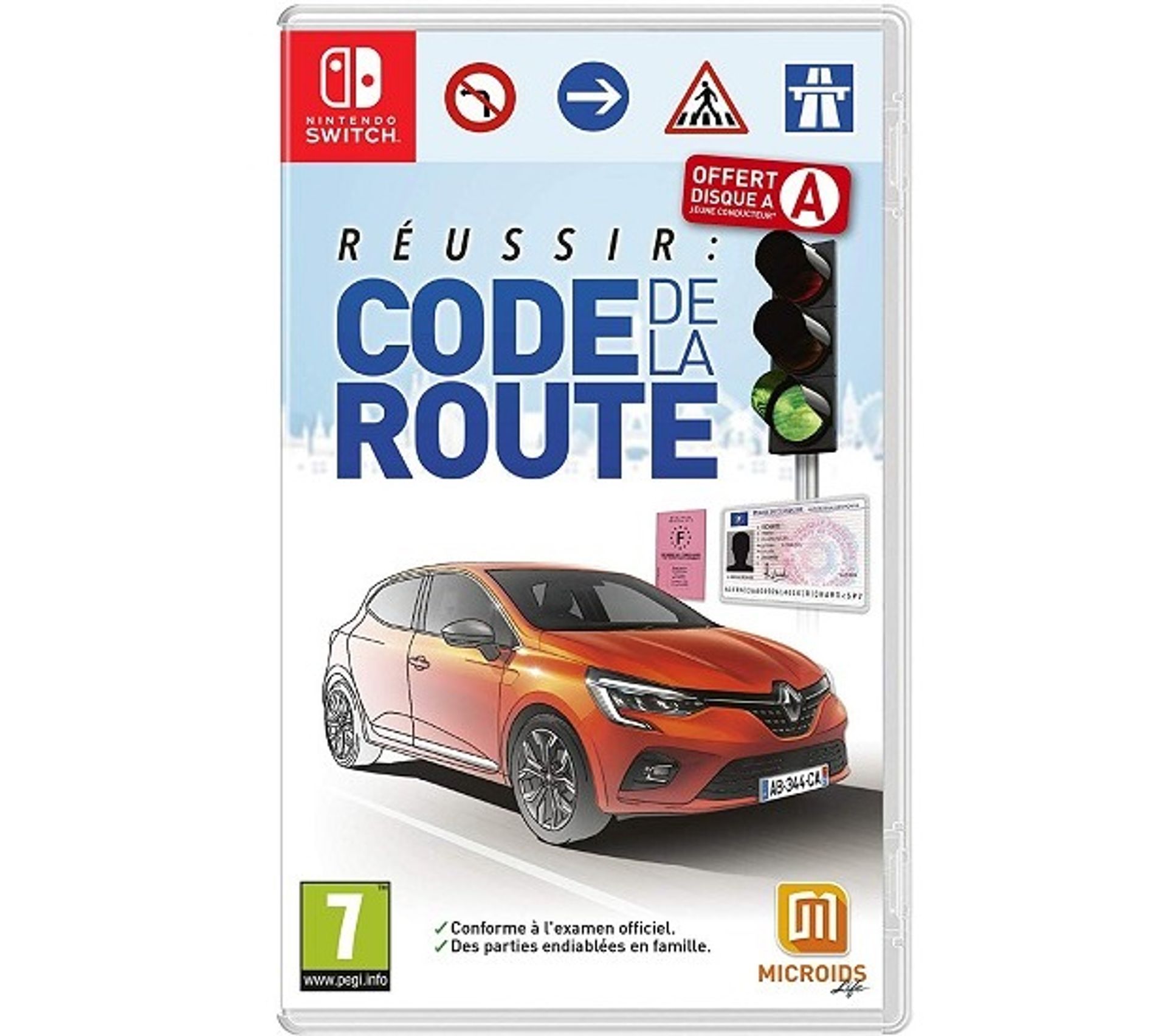 Reussir Code De La Route Switch Jeux Videos Nintendo Switch But