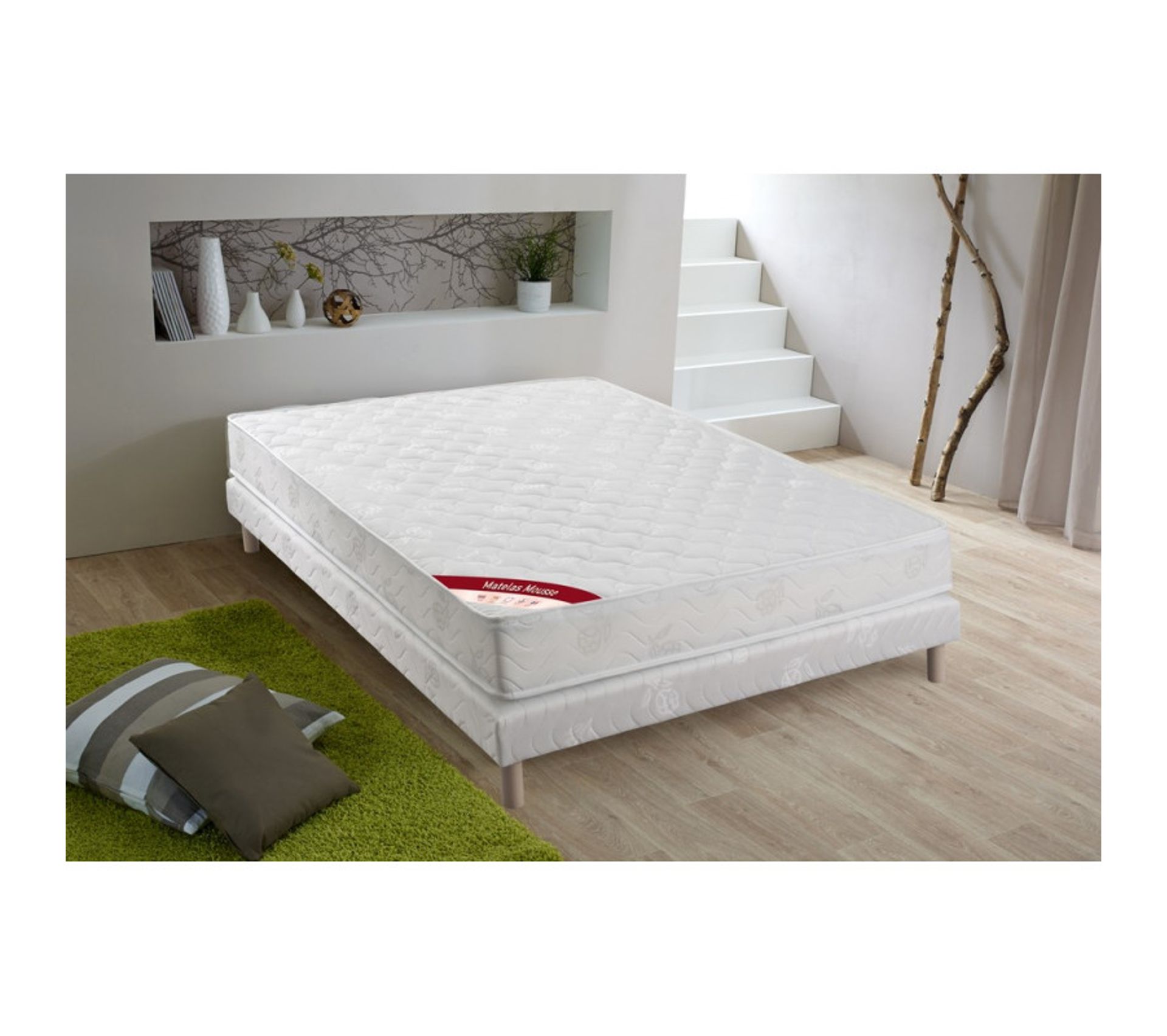 Matelas 100 Mousse Ferme Réversible 140x190 Sirius Fabriqué En France