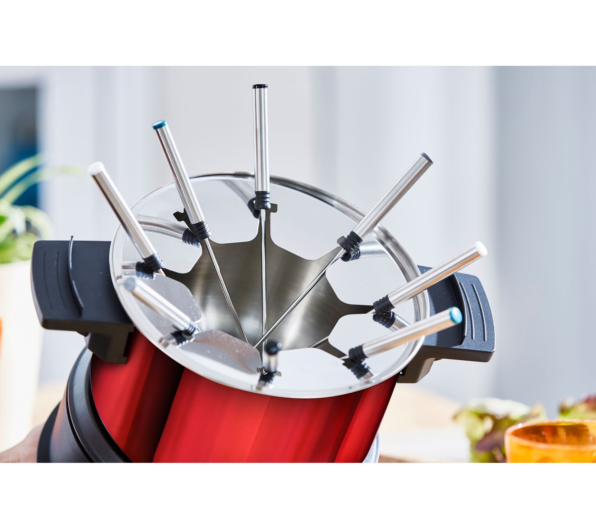 Appareil À Fondue Électrique En Inox Fondue Time 8 Fourchettes