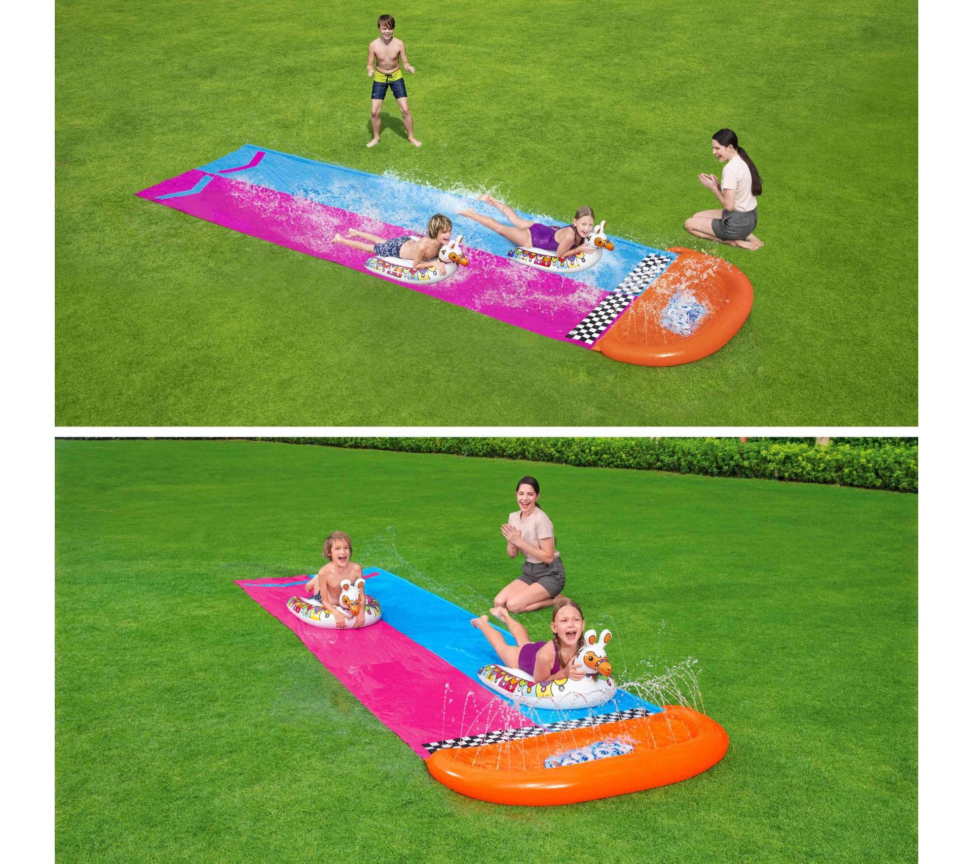 Estiloss Com Mctere Tapis De Jeu Aquatique Tapis Aquatique Bebe Avec Des Elements Flottants Mobiles De Jouets La Croissance Des Enfants Stimule Le Parc Aquatique Gonflable Et Remplissant Deau Du Jeune Enfant Jeux