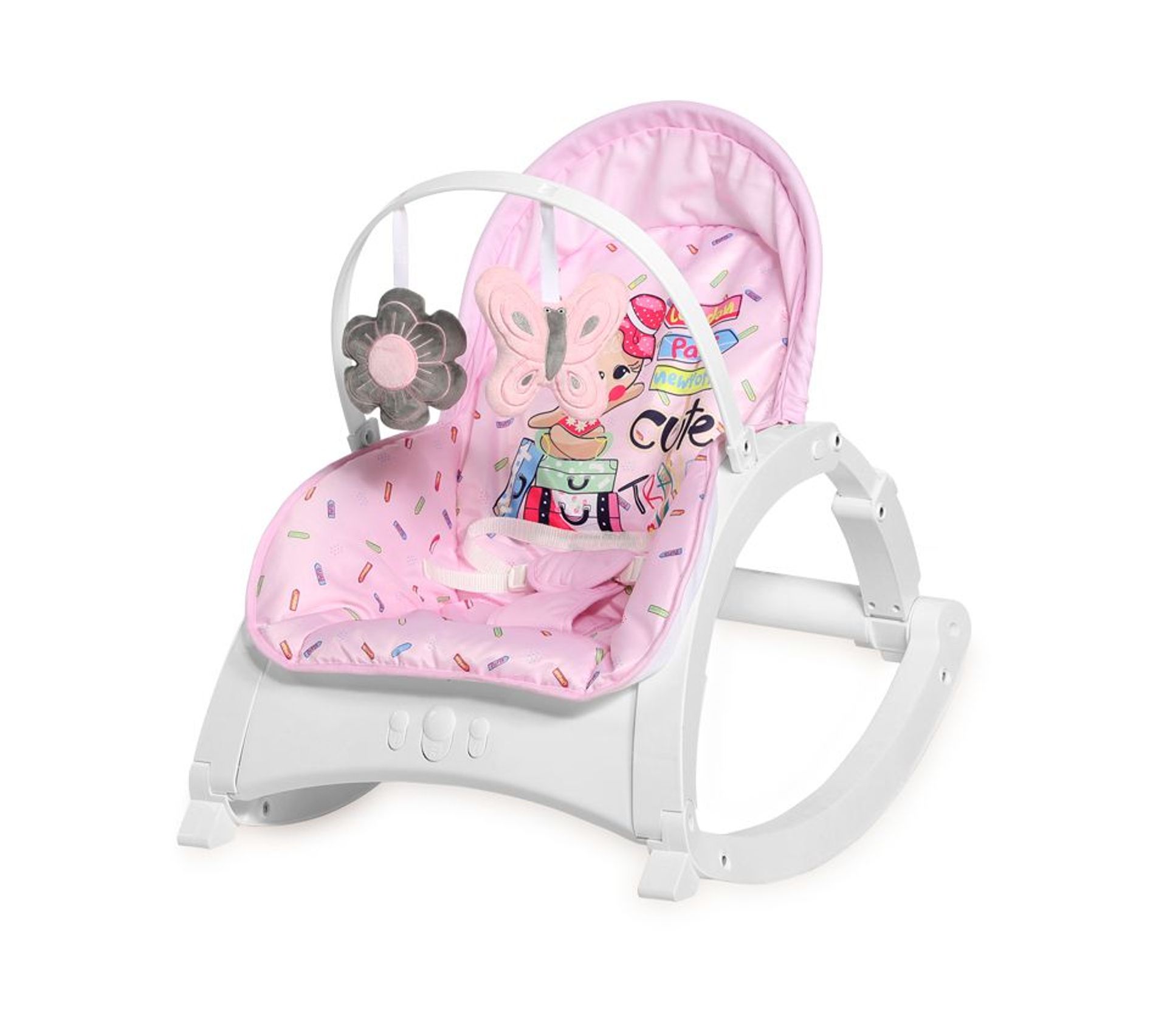 Transat Balancelle Pour Bebe Enjoy Lorelli Rose Balancelle But