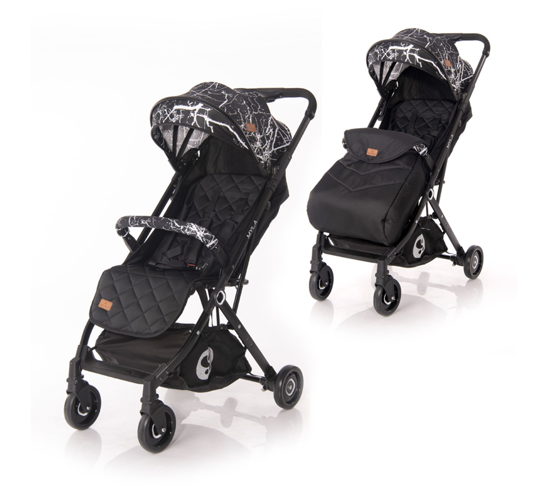 Poussette Compacte Légère Bébé Pliable/ Myla Ultra Compacte Lorelli