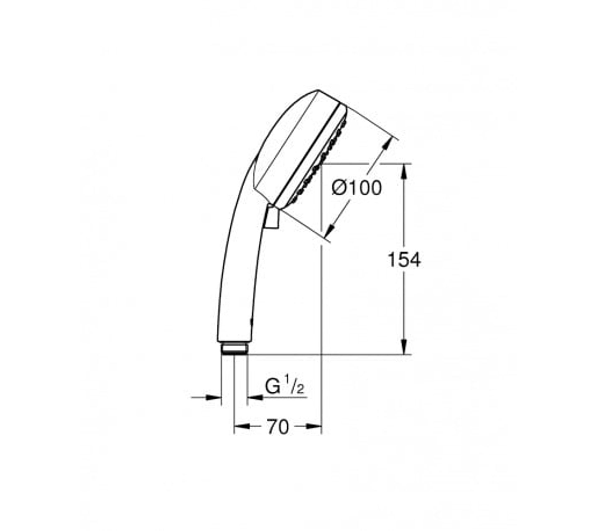 Pommeau De Douche Grohe Quickfix Vitalio Comfort 100 2 Jets Toute l