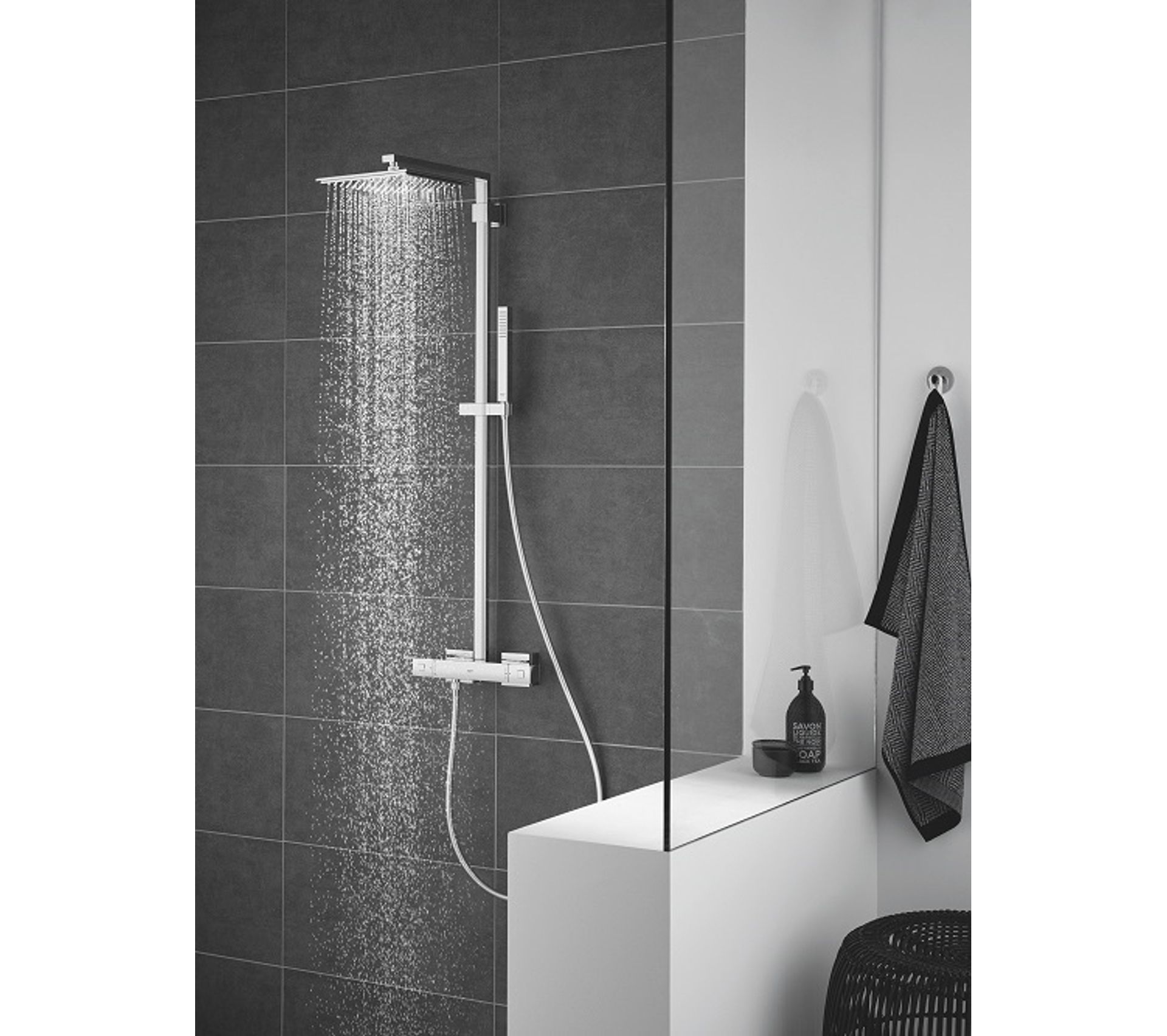 Grohe Colonne De Douche Thermostatique Euphoria Cube System 230