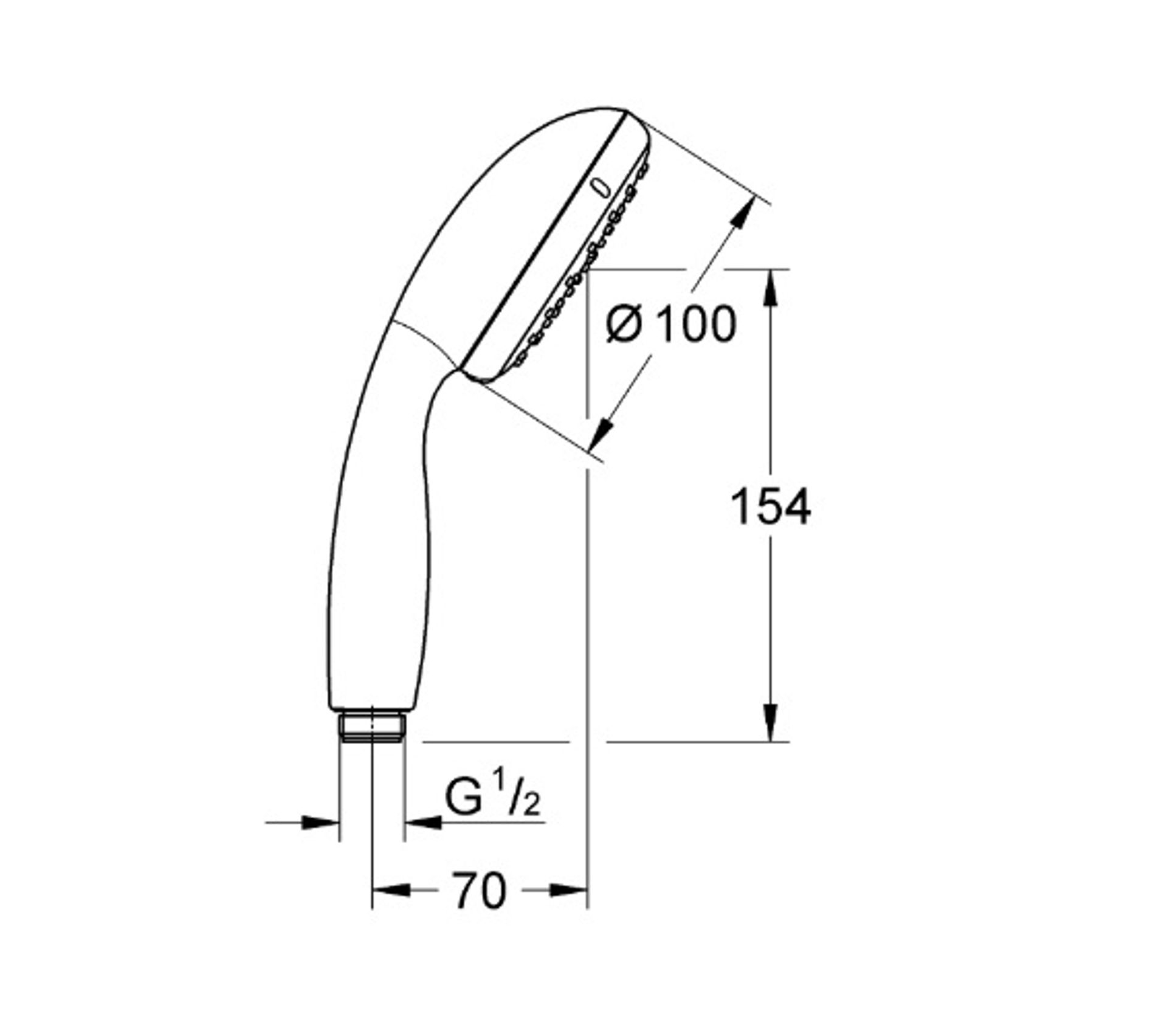 Grohe Colonne De Douche Thermostatique Vitalio Start System 210 Colonne de douche BUT