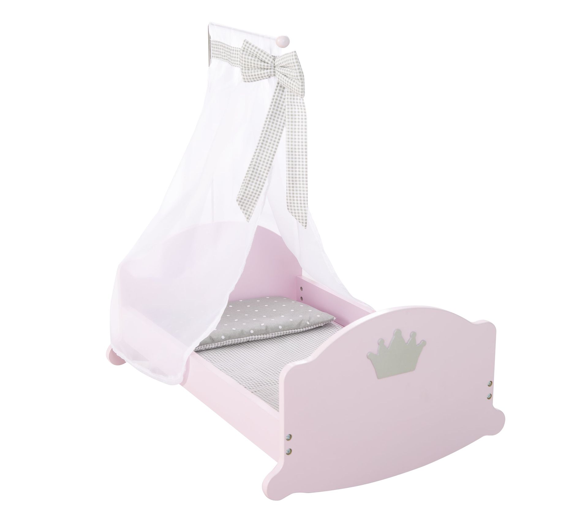 Berceau de poupée en bois avec linge de lit 'Peppa Pig' ROBA - N/A