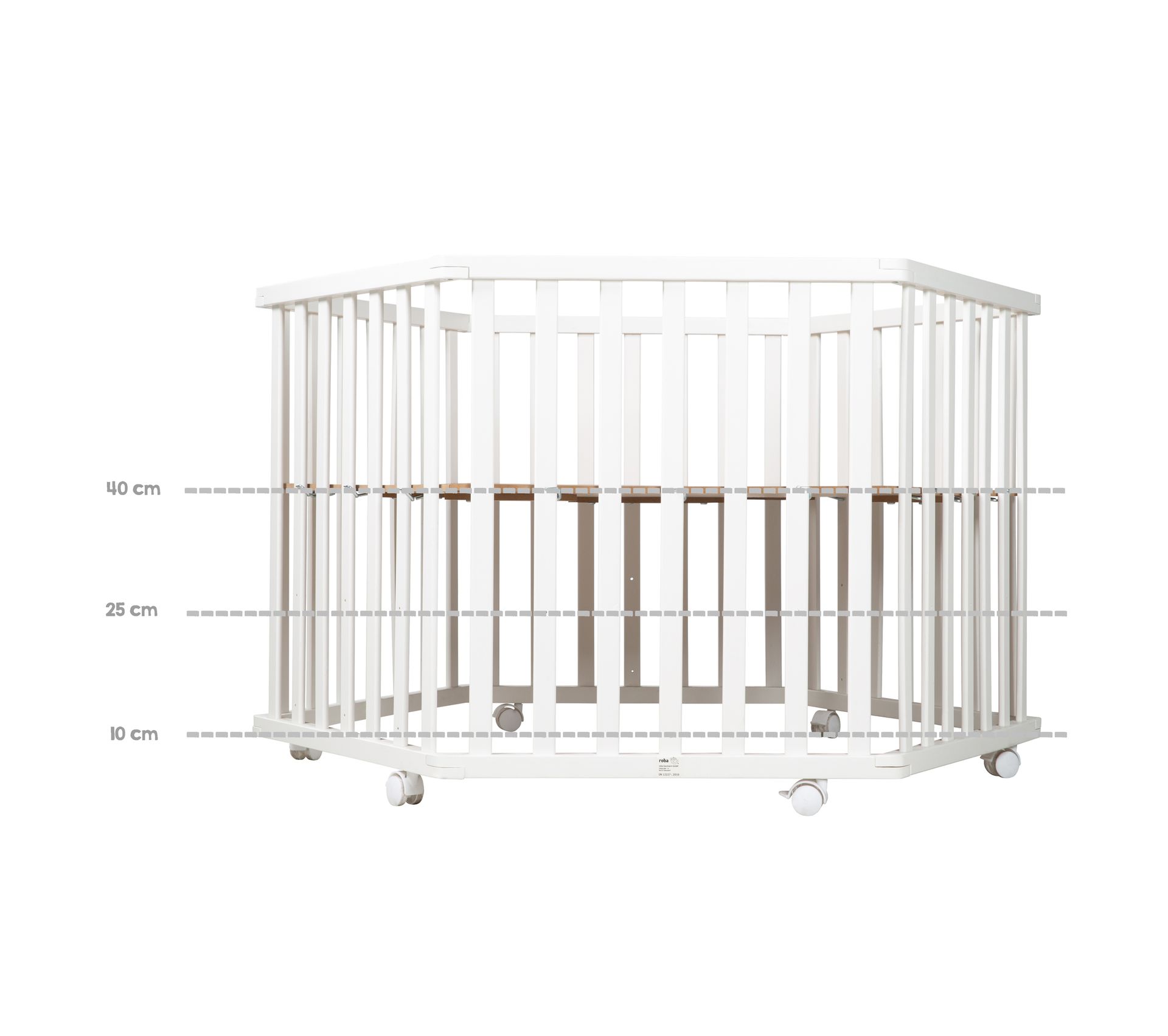 Parc Bebe Hexagonal Little Stars En Bois Blanc Parc Et Accessoires Bebe But