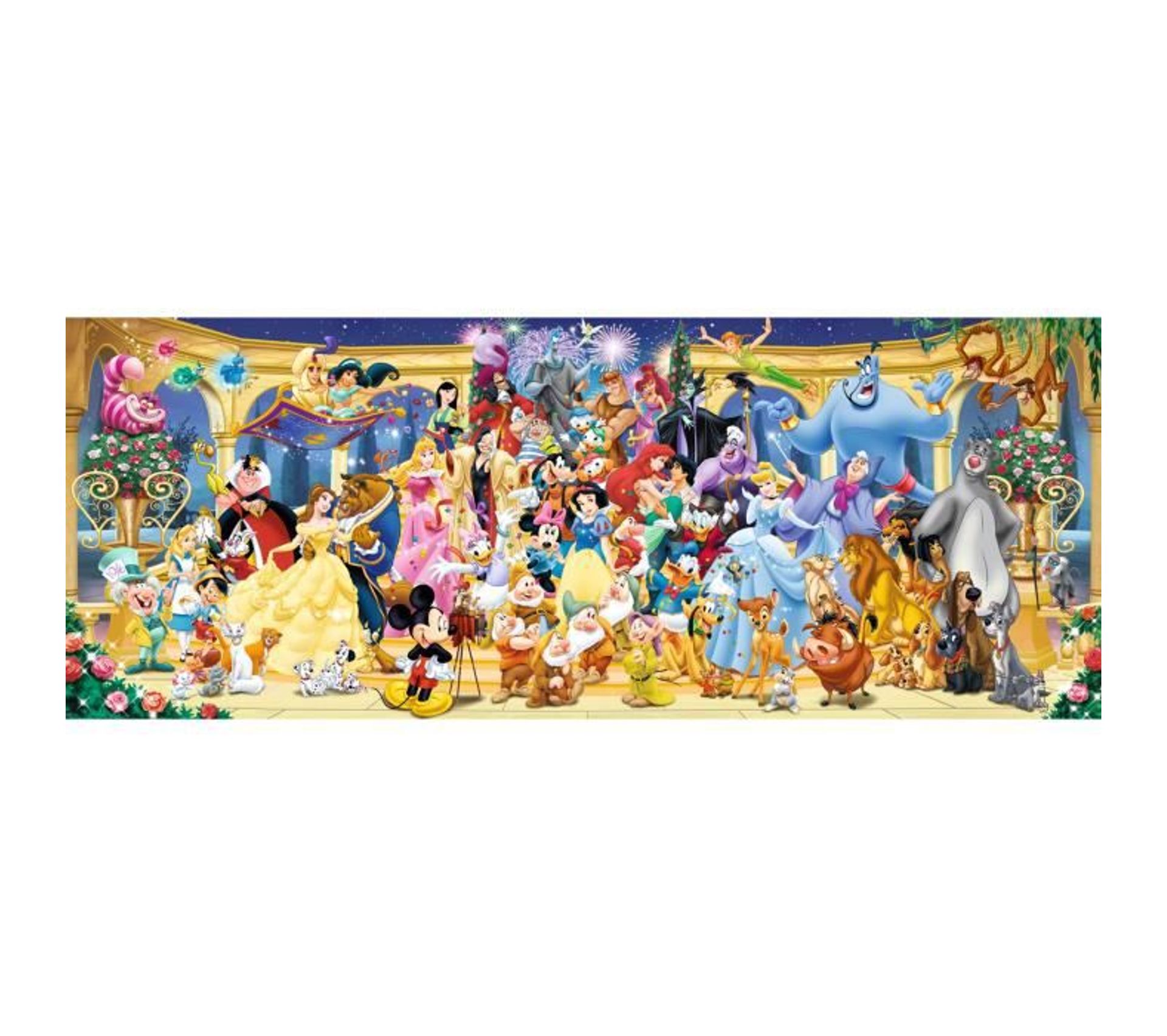 Puzzle 1000 P Photo De Groupe Disney (panorama) Jeux Jouets BUT