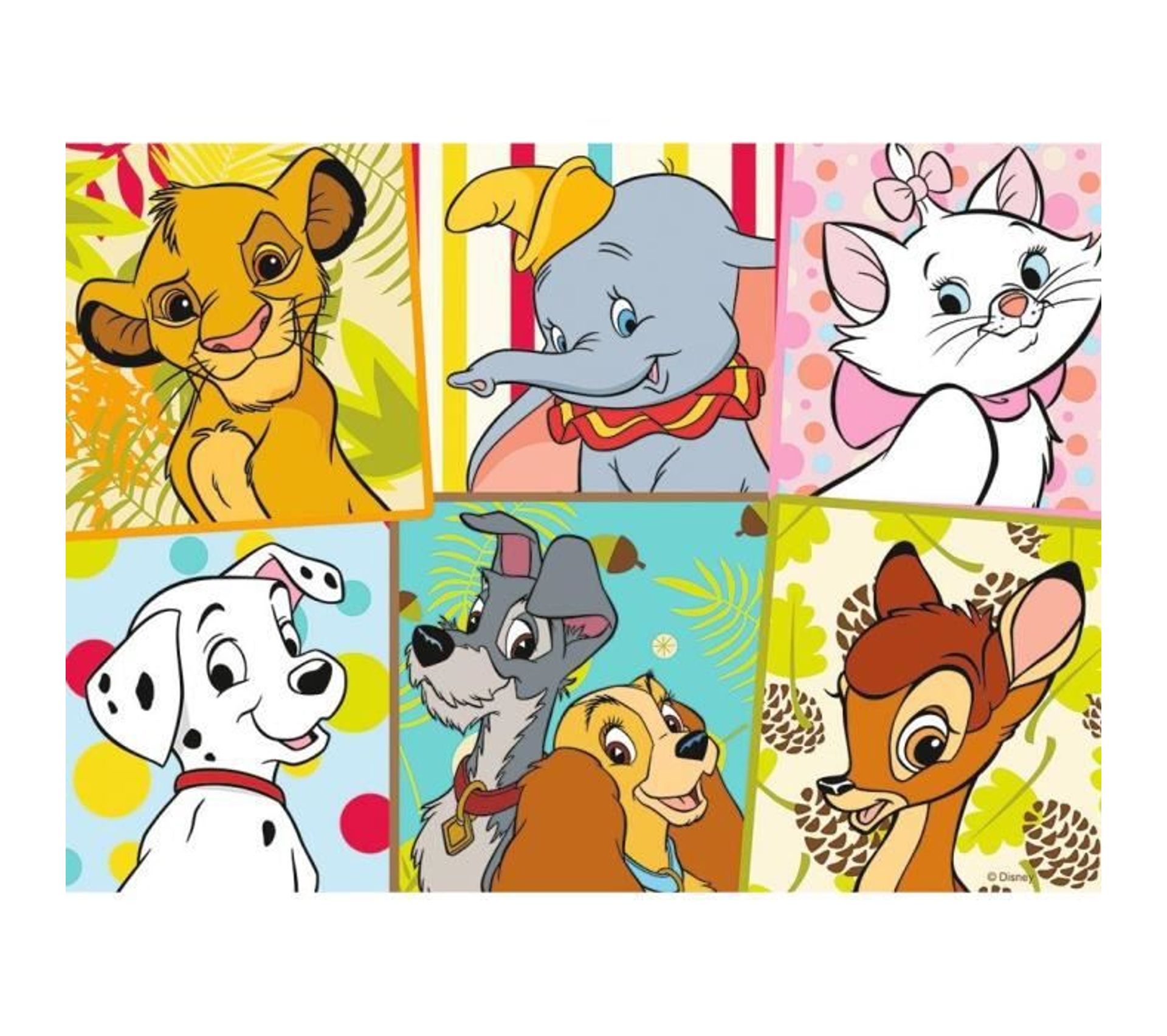 Puzzle 45 P Mes Animaux Disney Préférés / Disney Animals - Puzzle BUT