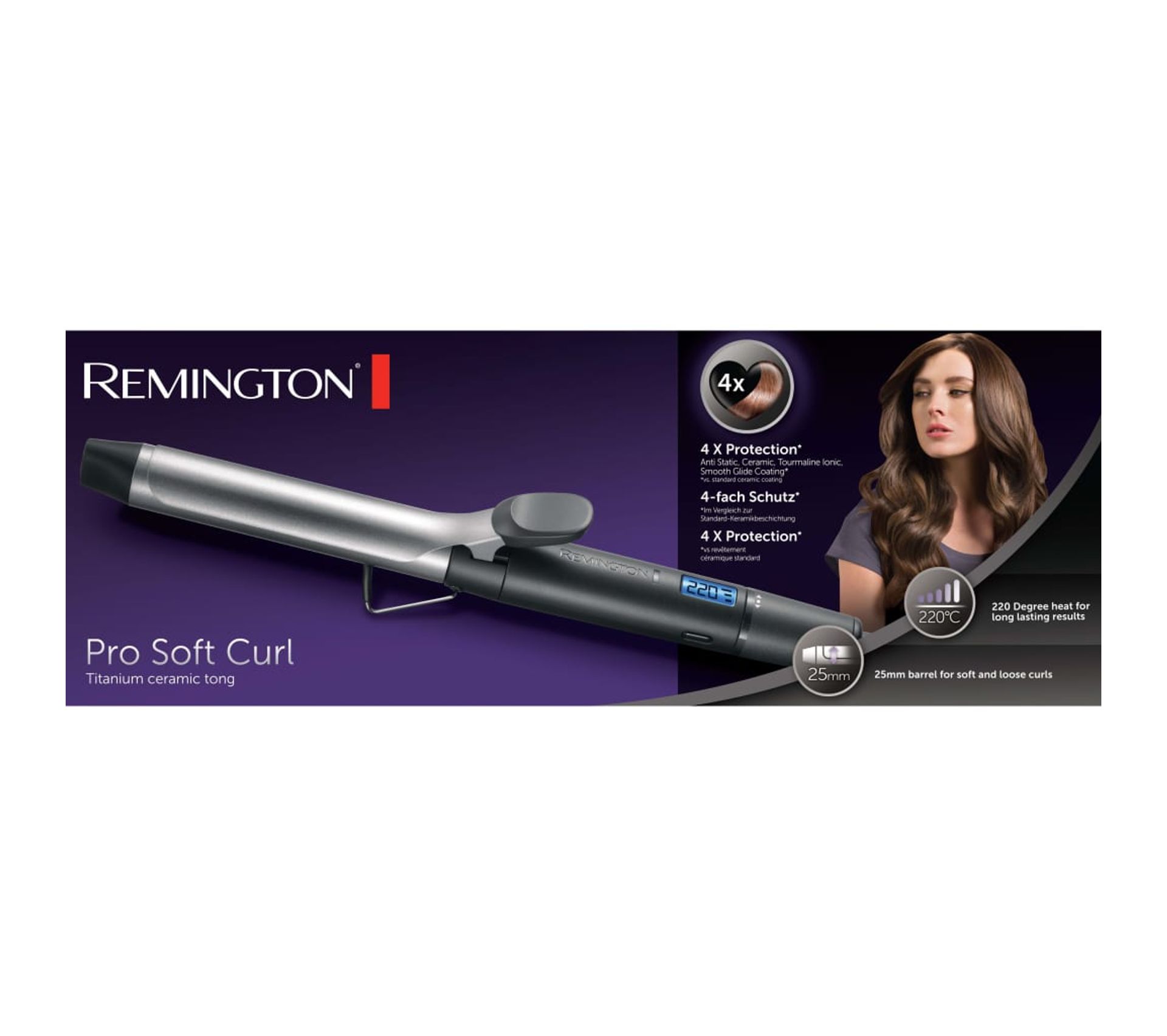 Fer À Friser Pro Soft Curl Ci6525 25 Mm - Toute l'offre soin des ...