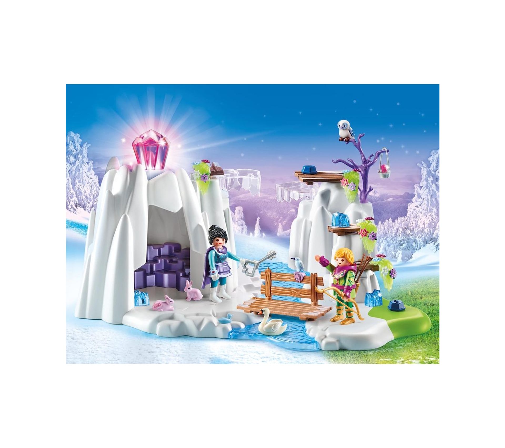 Playmobil 9470 La Grotte Du Diamant Et Cristal D'Amour - Neuf Sous Blister