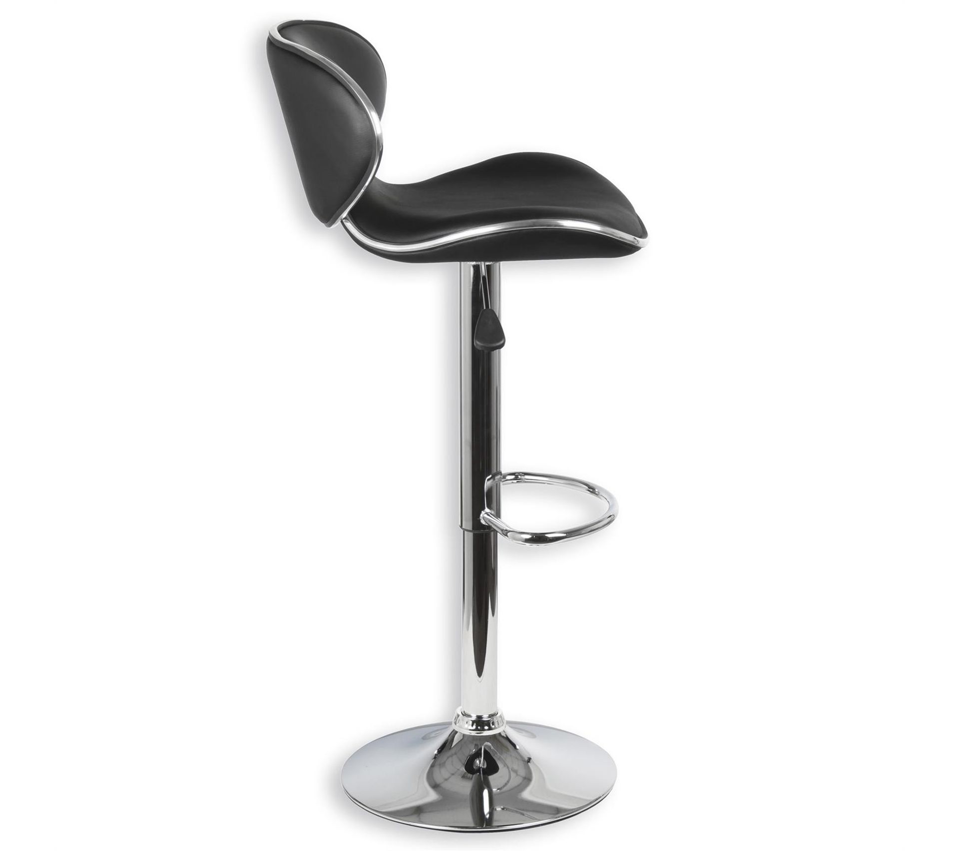 Lot De 2 Tabourets De Bar Lounge, Noir - Tabouret BUT
