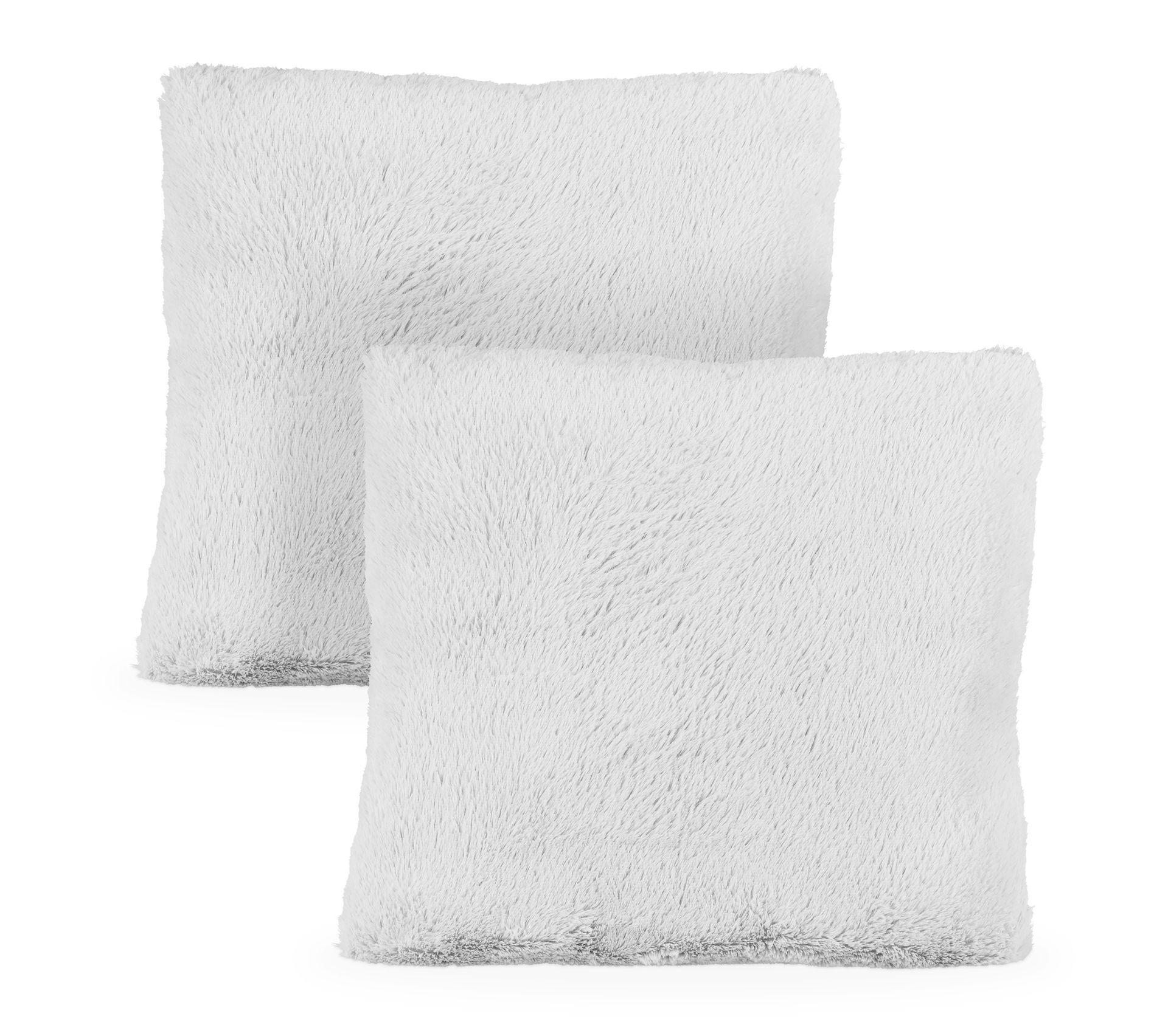 Lot De 4 Coussins De Canapé Gris 50x50cm - Tissu Polyester Imperméable, Rembourrage Fibres Creuses