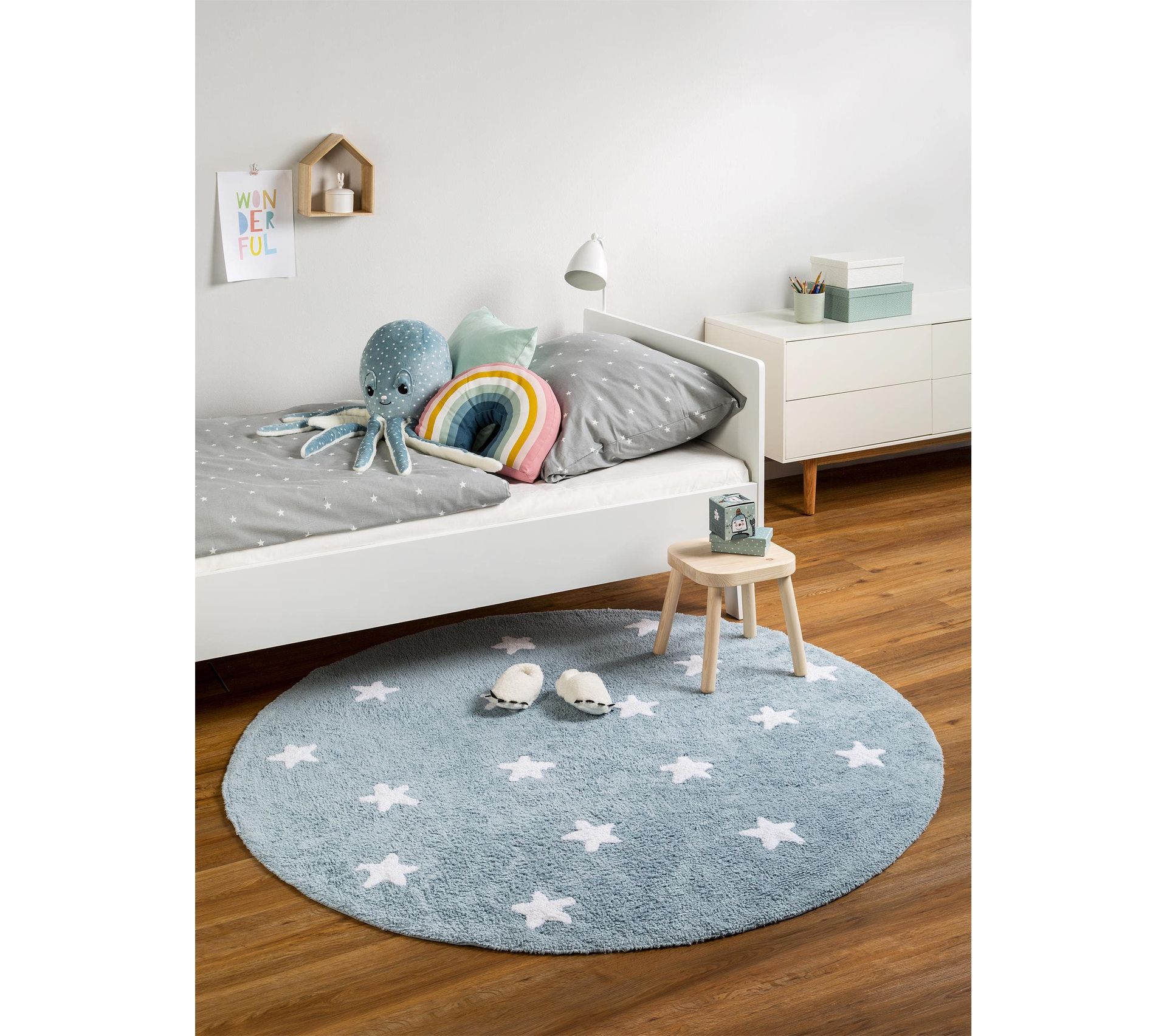 Lot De 2 Sets De Table Silicone Enfants Bleu + Vert - Anti-Taches, Sans BPA, Lavables Au Lave-Vaisselle, Avec Bord Surélevé Pour Tout-Petits