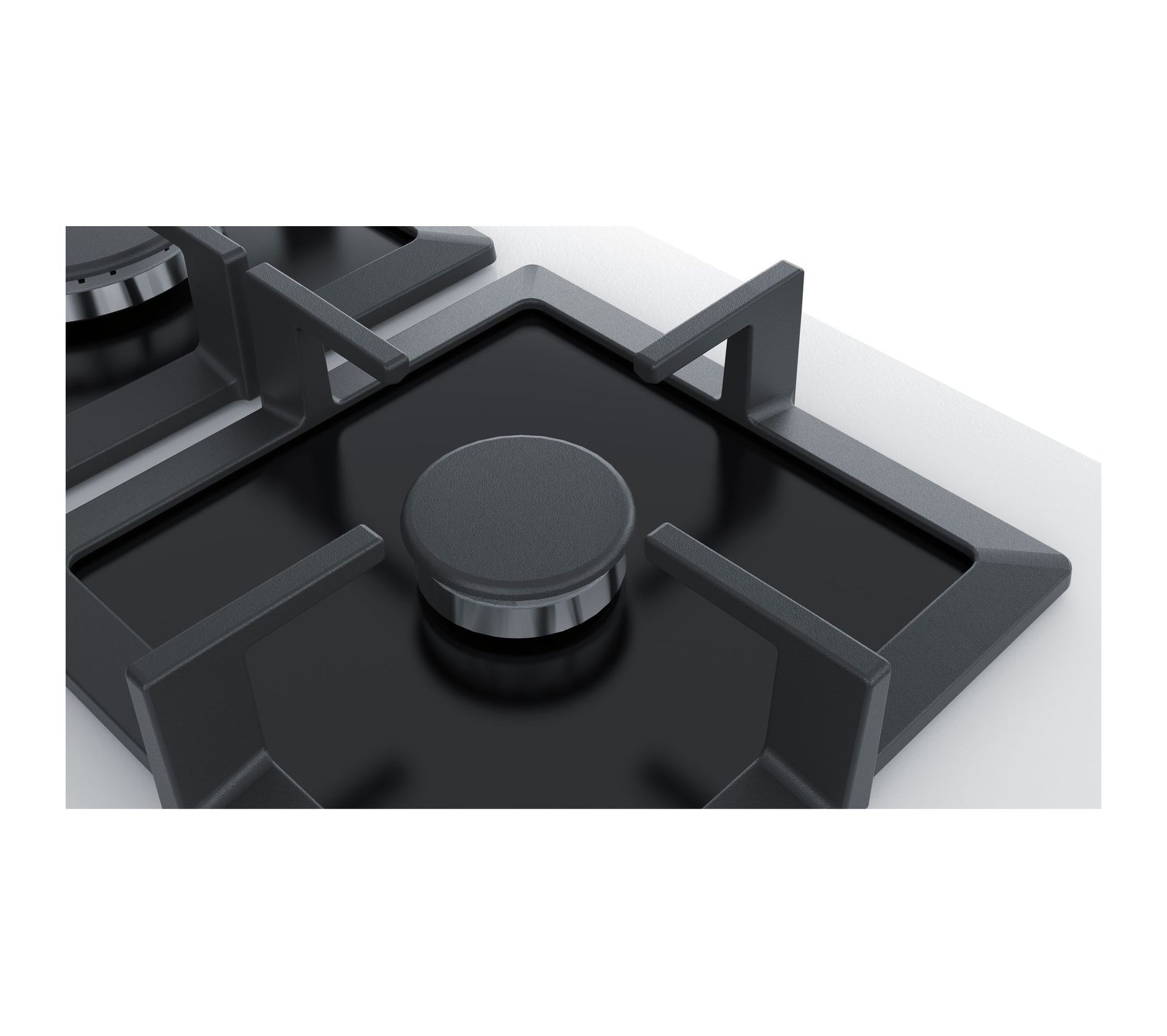 Table Verre Gaz 60 cm Blanc Ep6a2pb20 Plaque gaz BUT