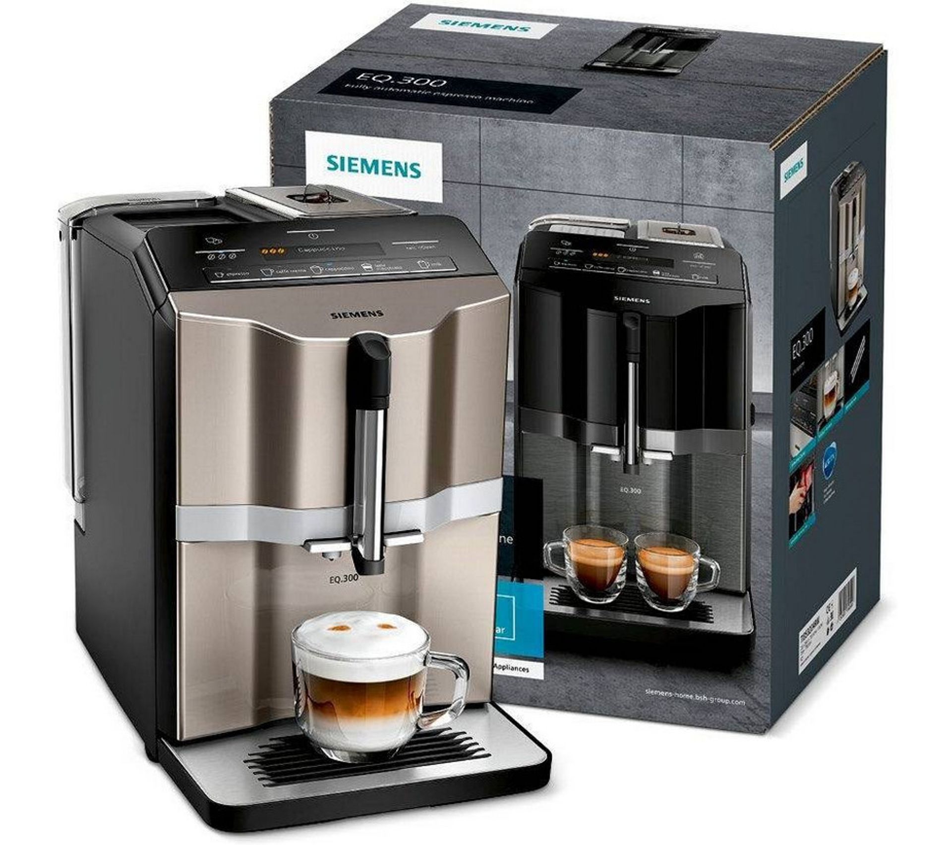 SIEMENS TI9553X1RW ROBOT CAFE EQ.9+ S500 INOX HOM ECONNECT 14P+18 APP (Mon  Café)