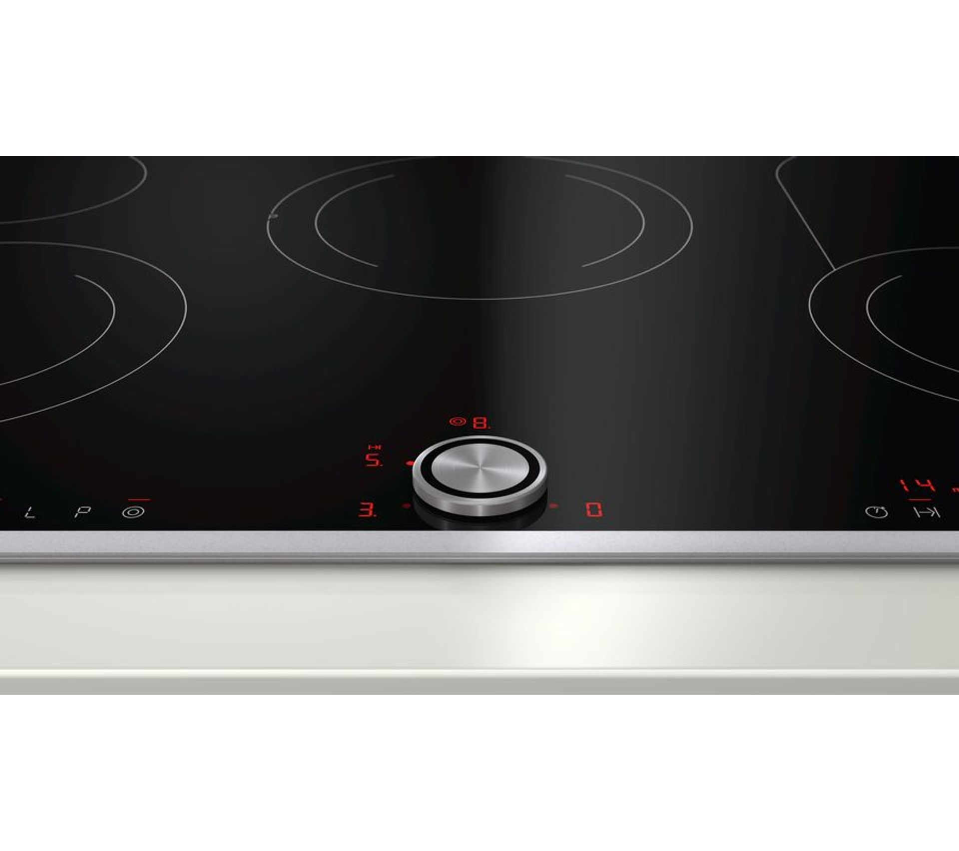 Plaque À Induction Encastrable T18bt16n0 Noir 80 Cm 9 Foyers Plaque