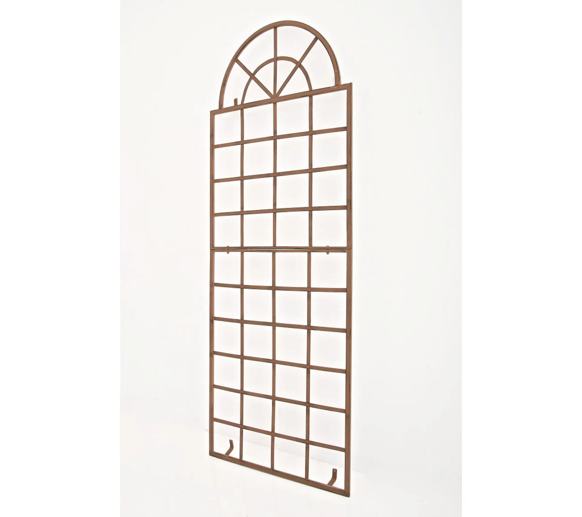 Treillage Mural Colonne 140 X 75 Cm | Anthracite | Pour Décoration Extérieure, Plantes Grimpantes