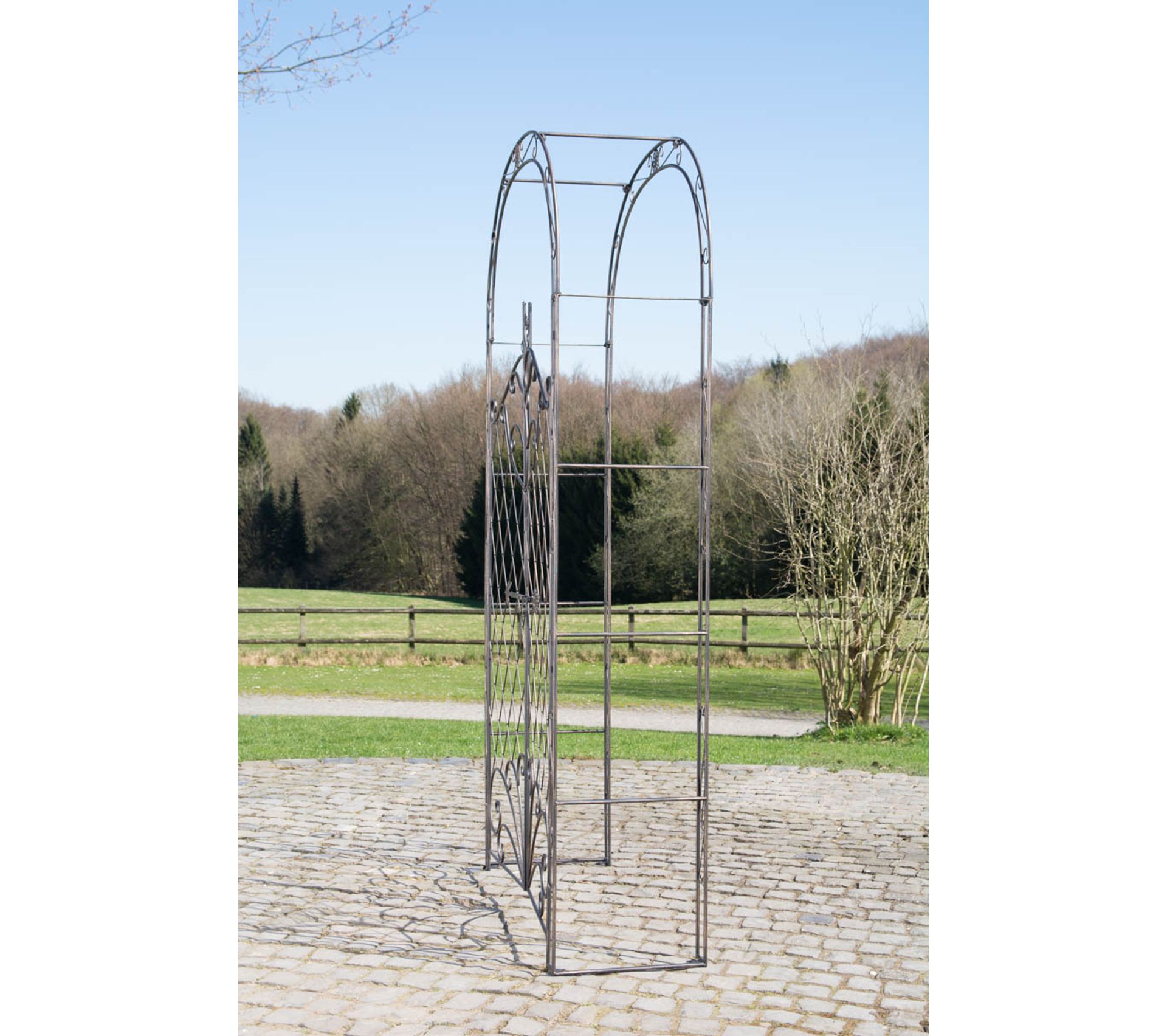 Arc décoratif en fer pour mariage, support de Perg... – Grandado